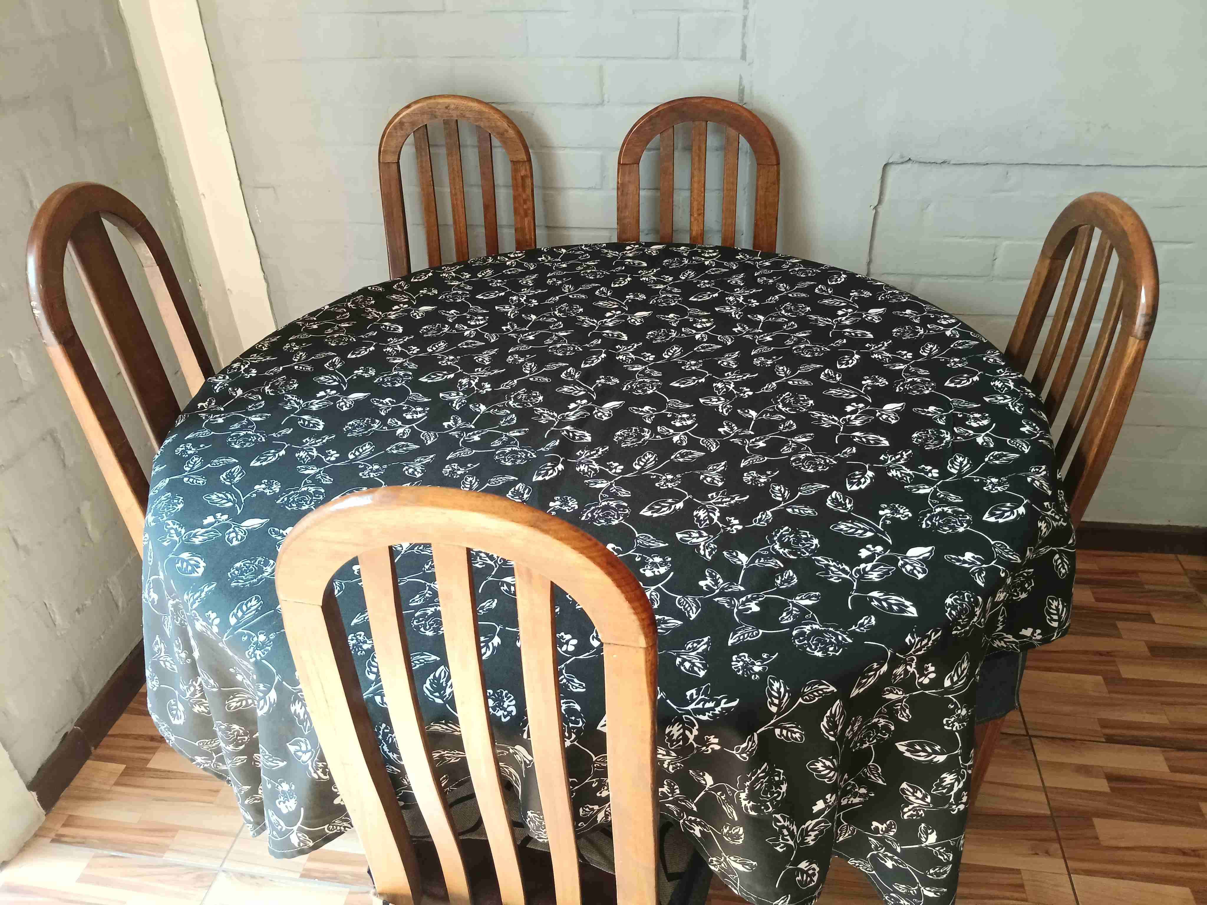 Set comedor madera 6 sillas - miniatura 1