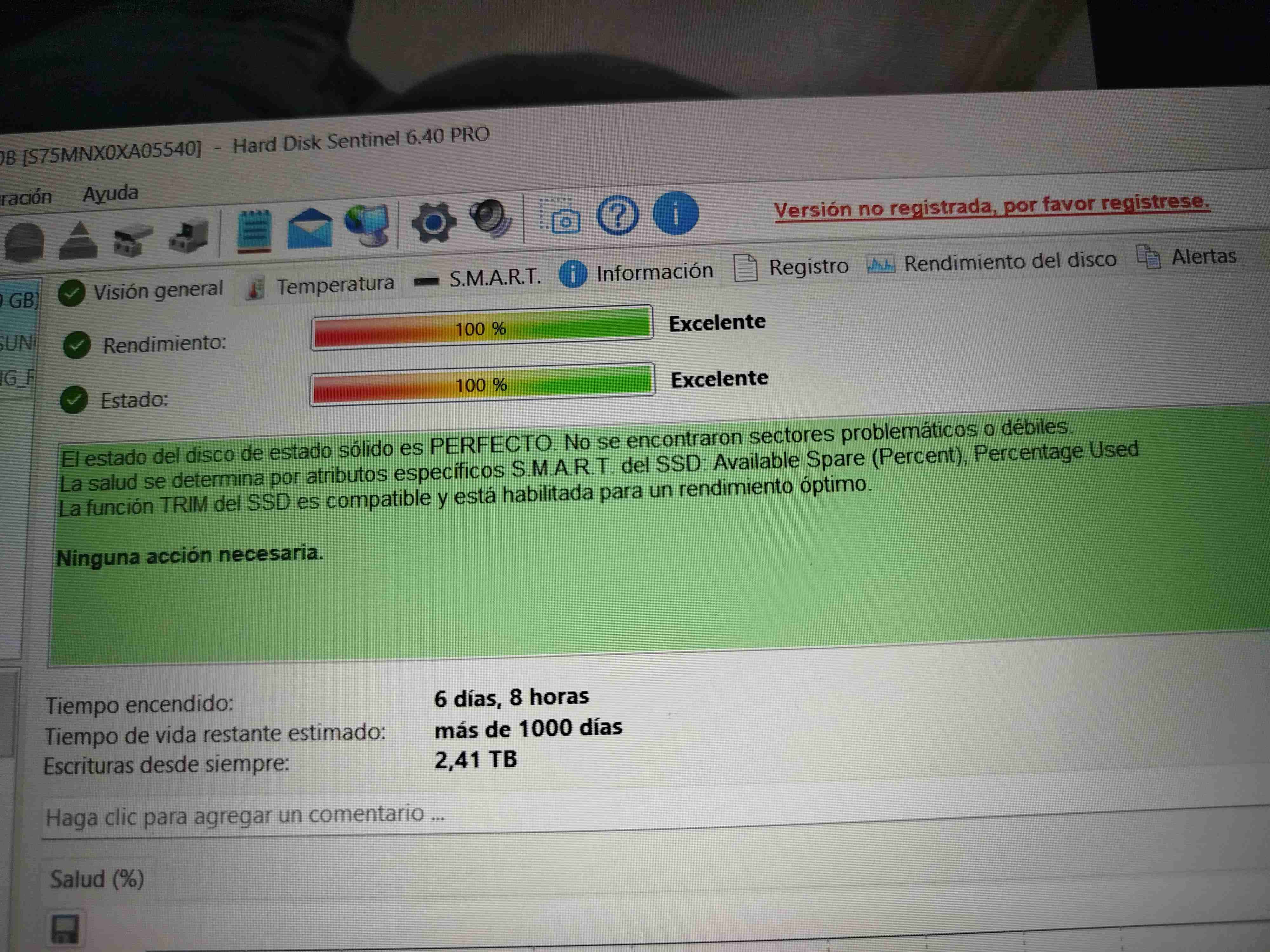 Notebook Samsung con Intel Core i5 - 6