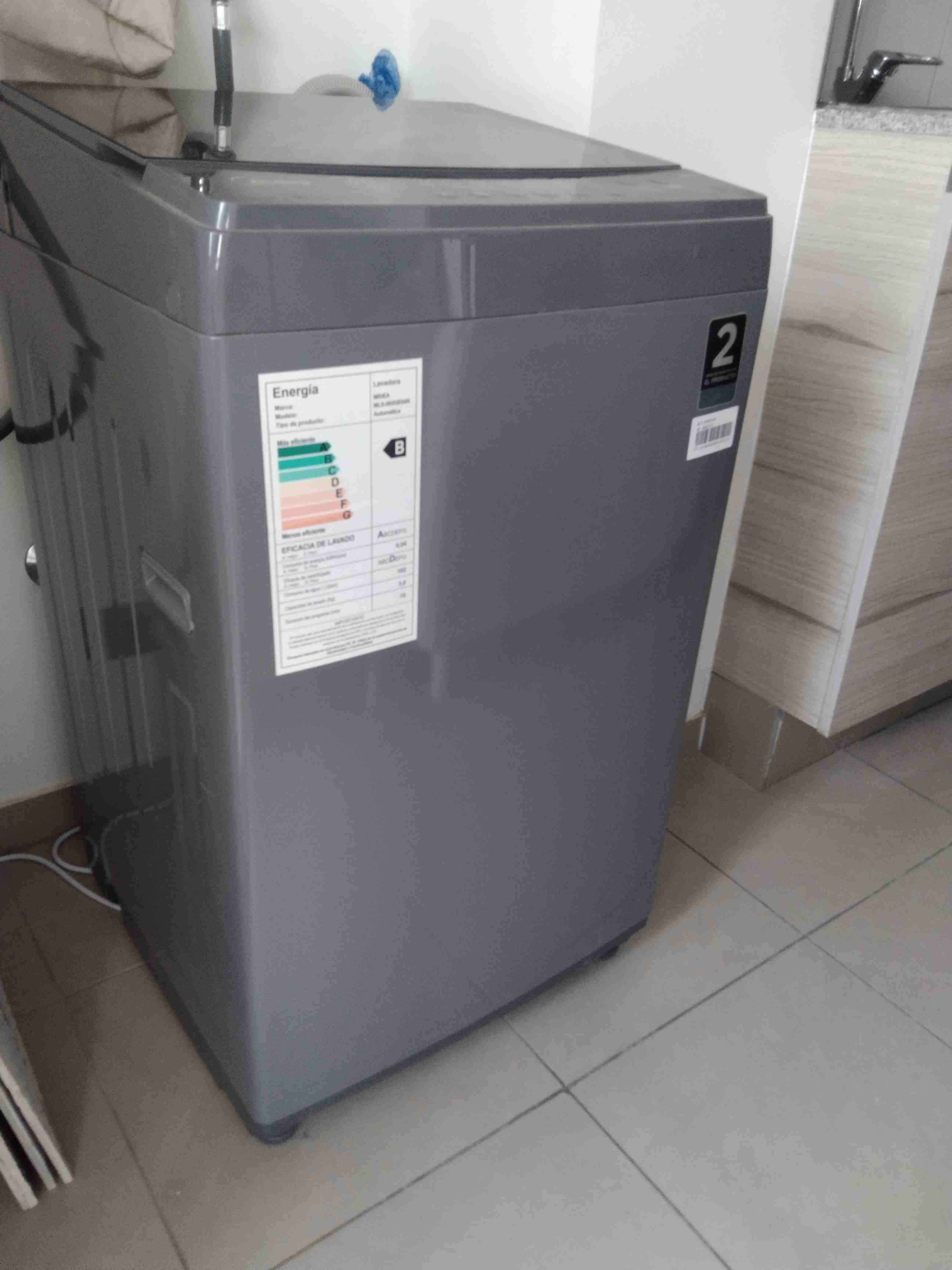 Lavadora Midea carga superior 9.5kg - miniatura 2