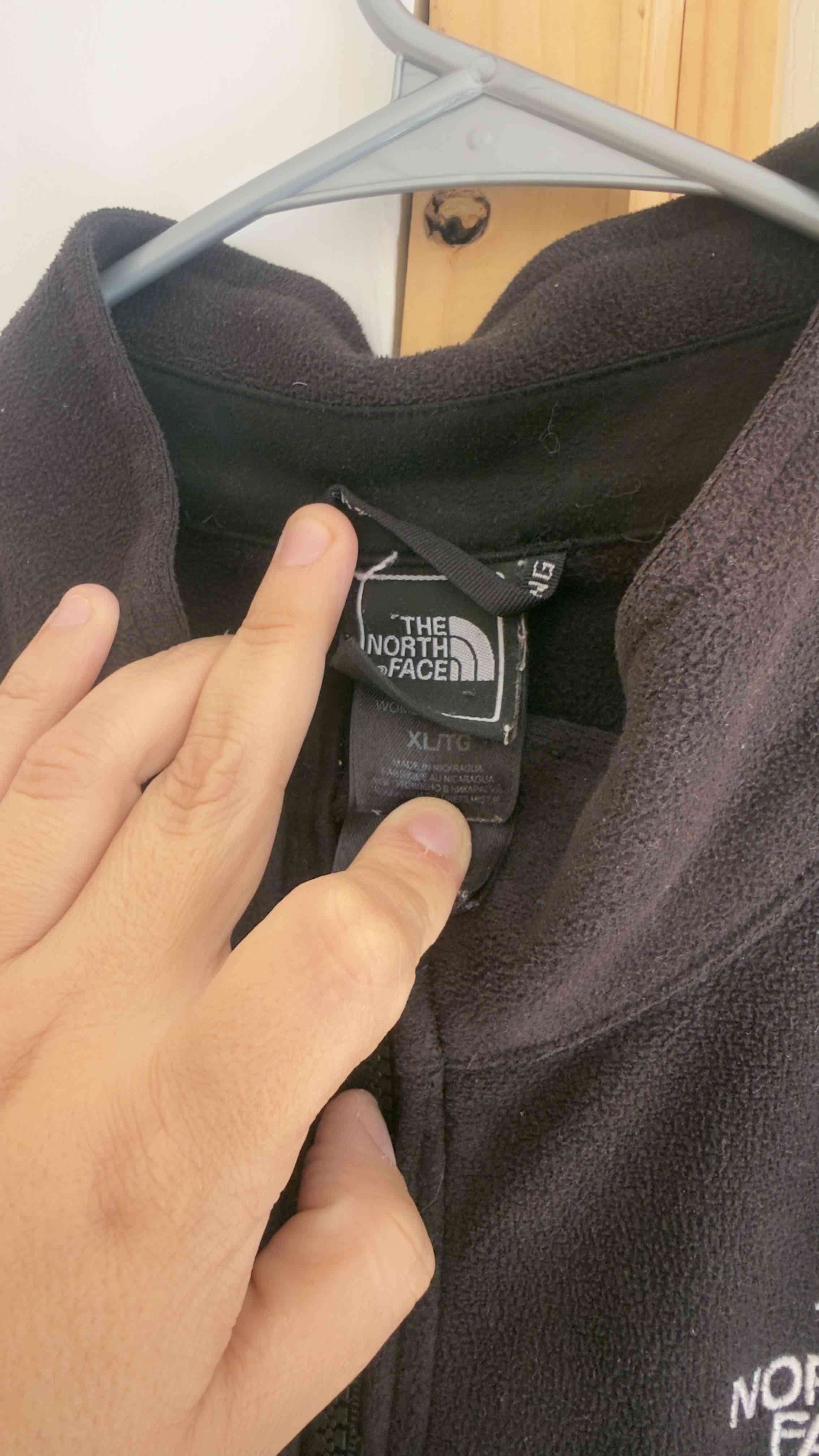 Chaqueta polar negra The North Face - miniatura 2