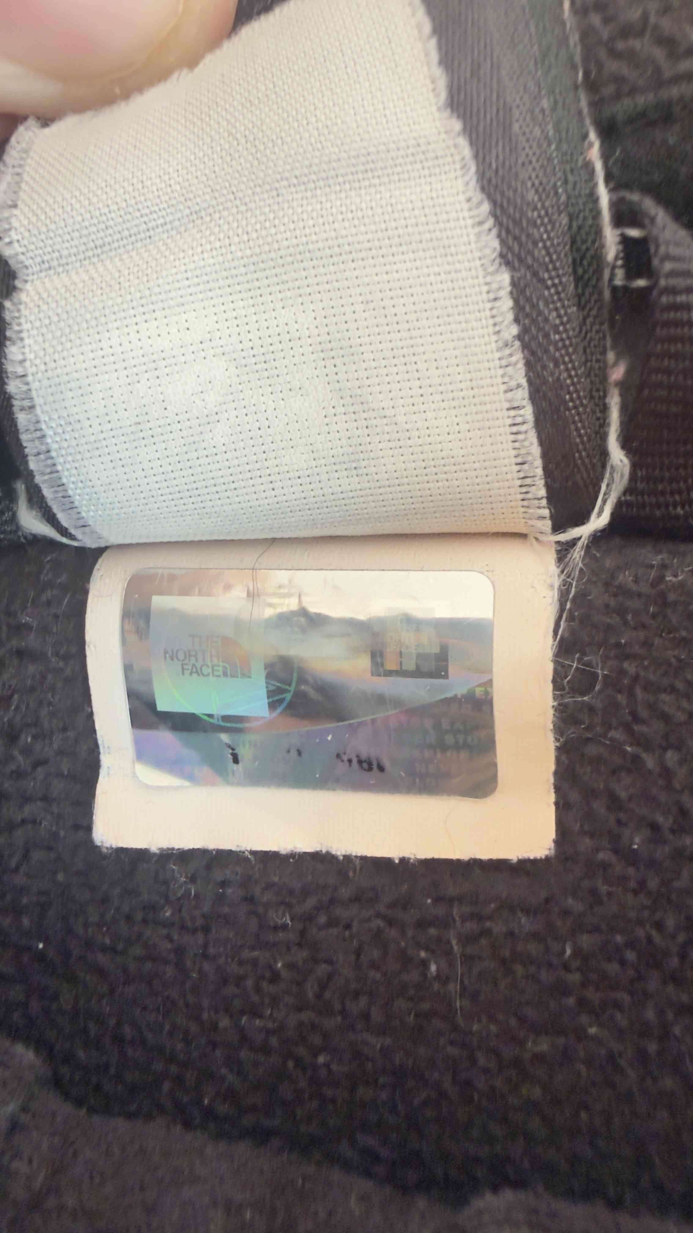 Chaqueta polar negra The North Face - miniatura 3