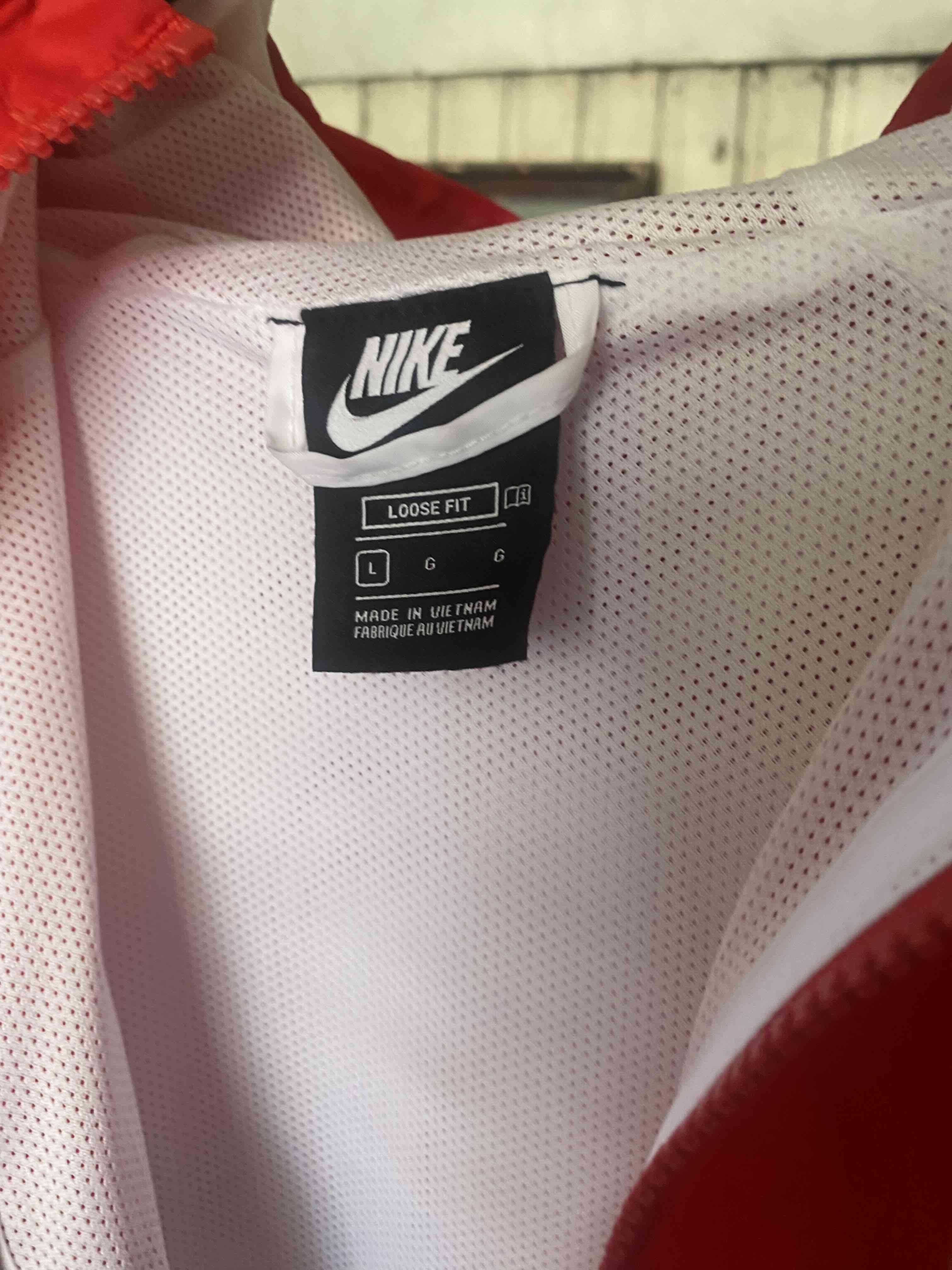 Chaqueta Nike roja L - 1