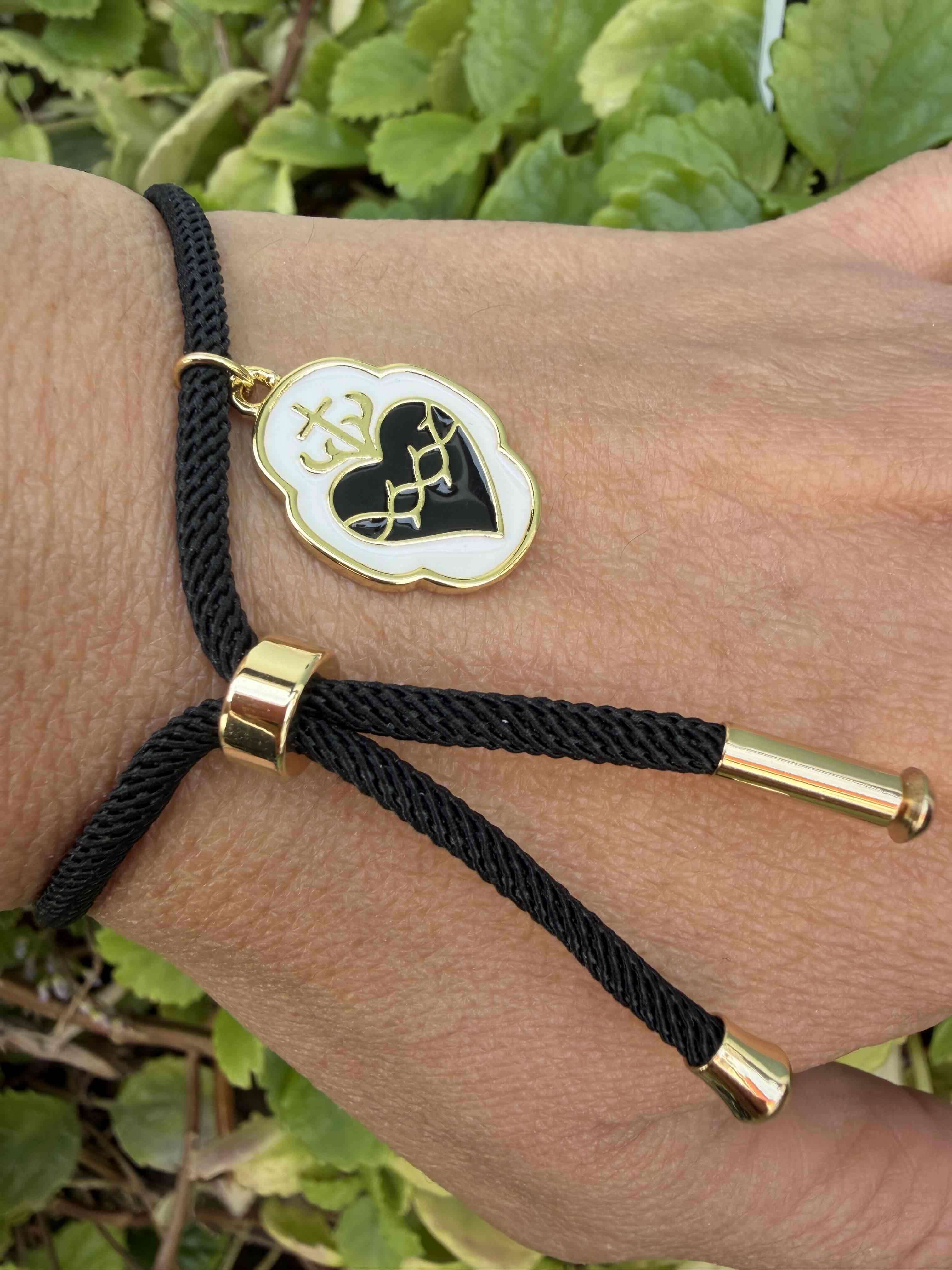 Pulsera con medalla dorada - miniatura 3