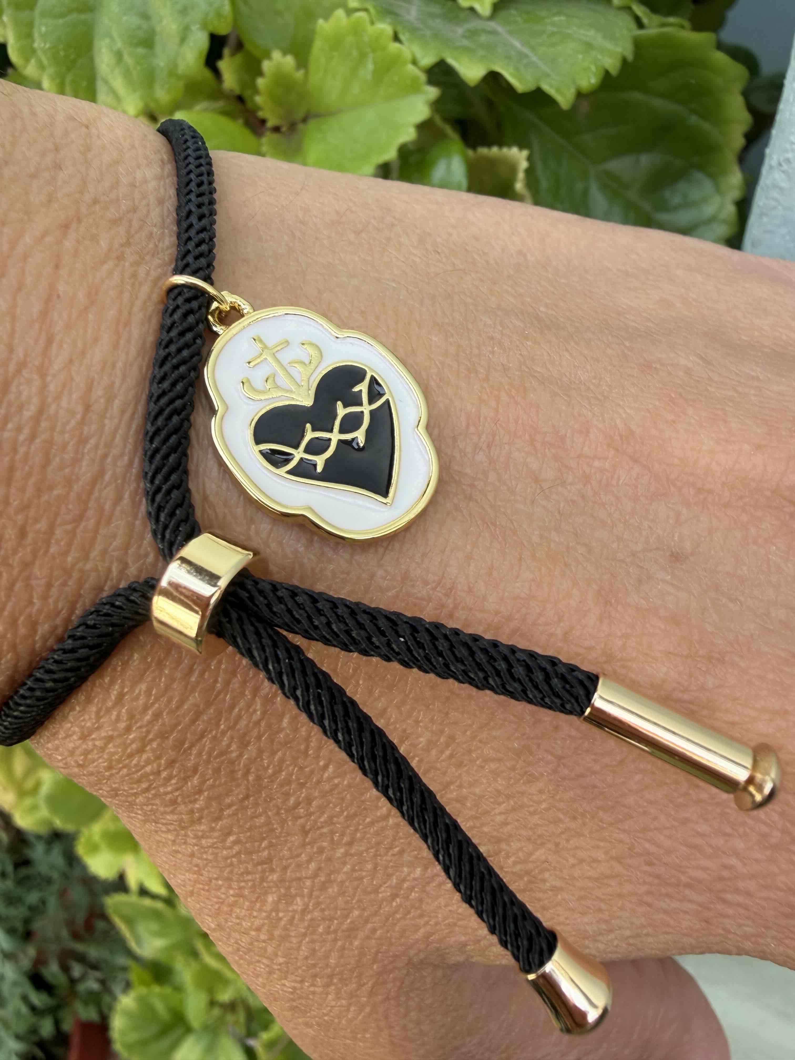 Pulsera con medalla dorada - miniatura 4