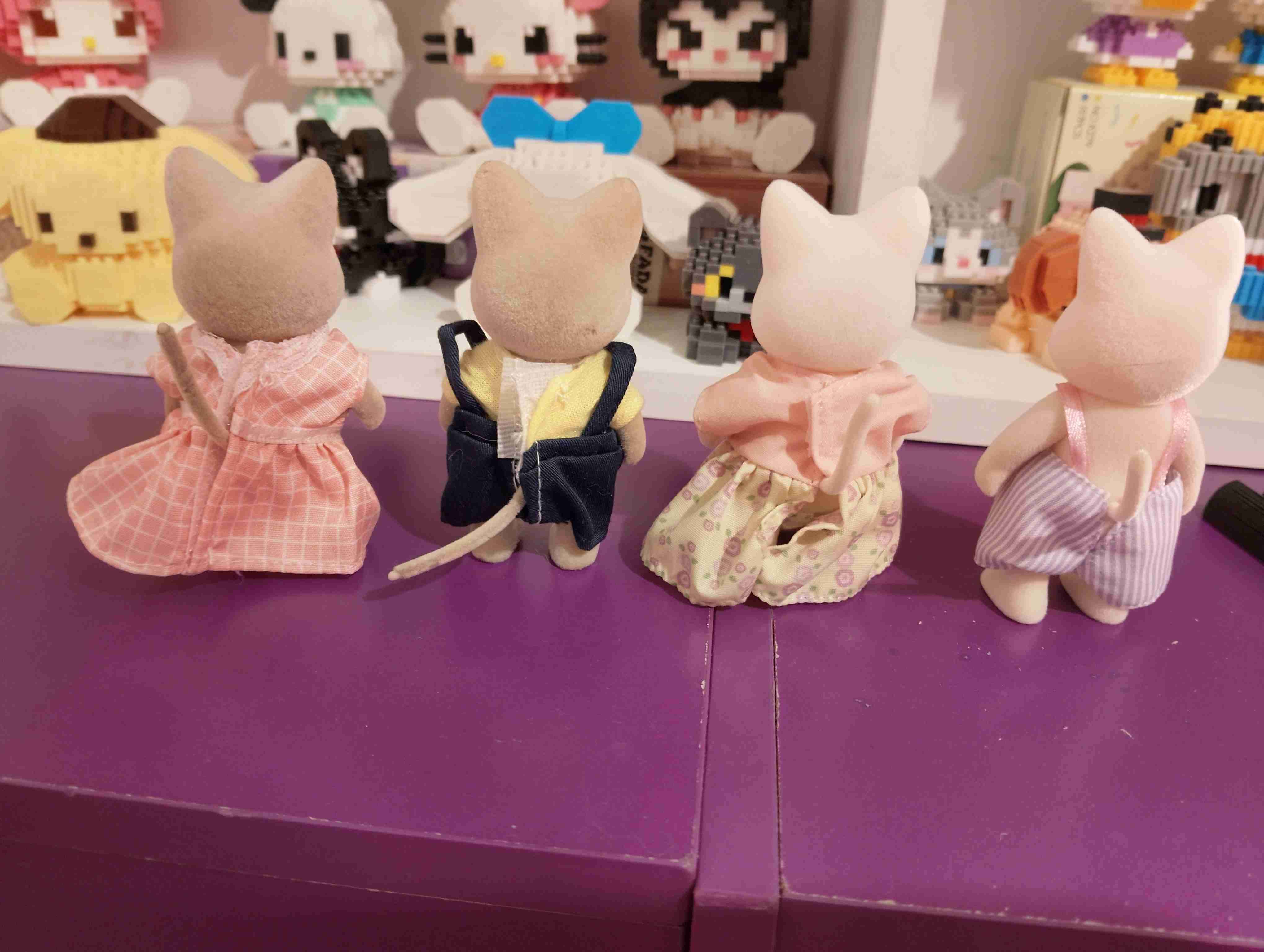 Sylvanian families 4 x 20.000 - 2