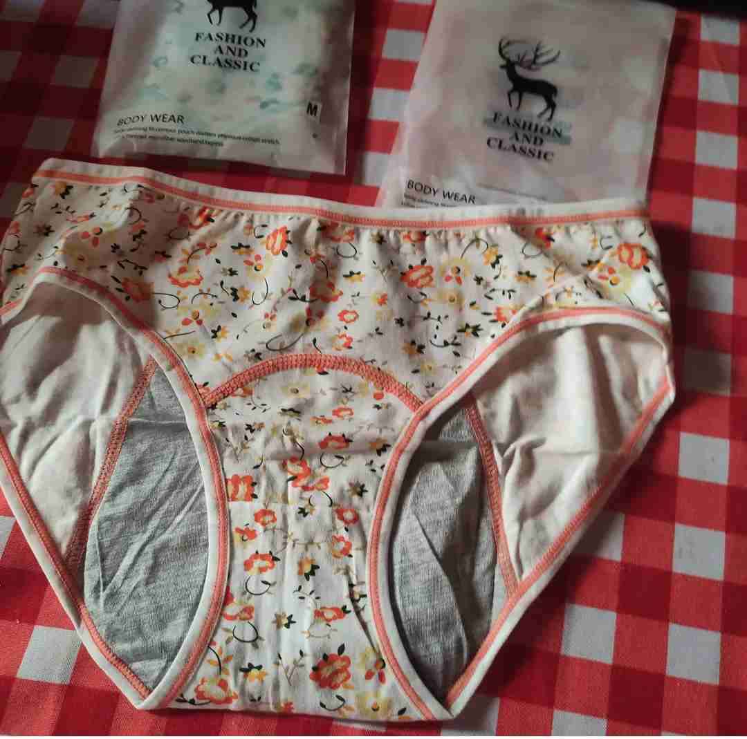 Calzón menstrual estampado