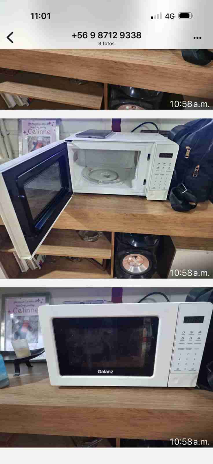Microondas Galanz blanco - 1