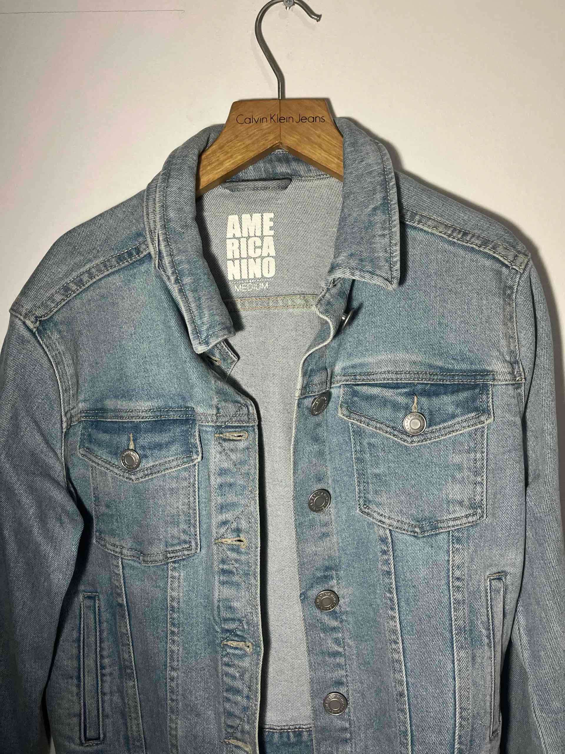 Chaqueta de mezclilla azul - miniatura 2