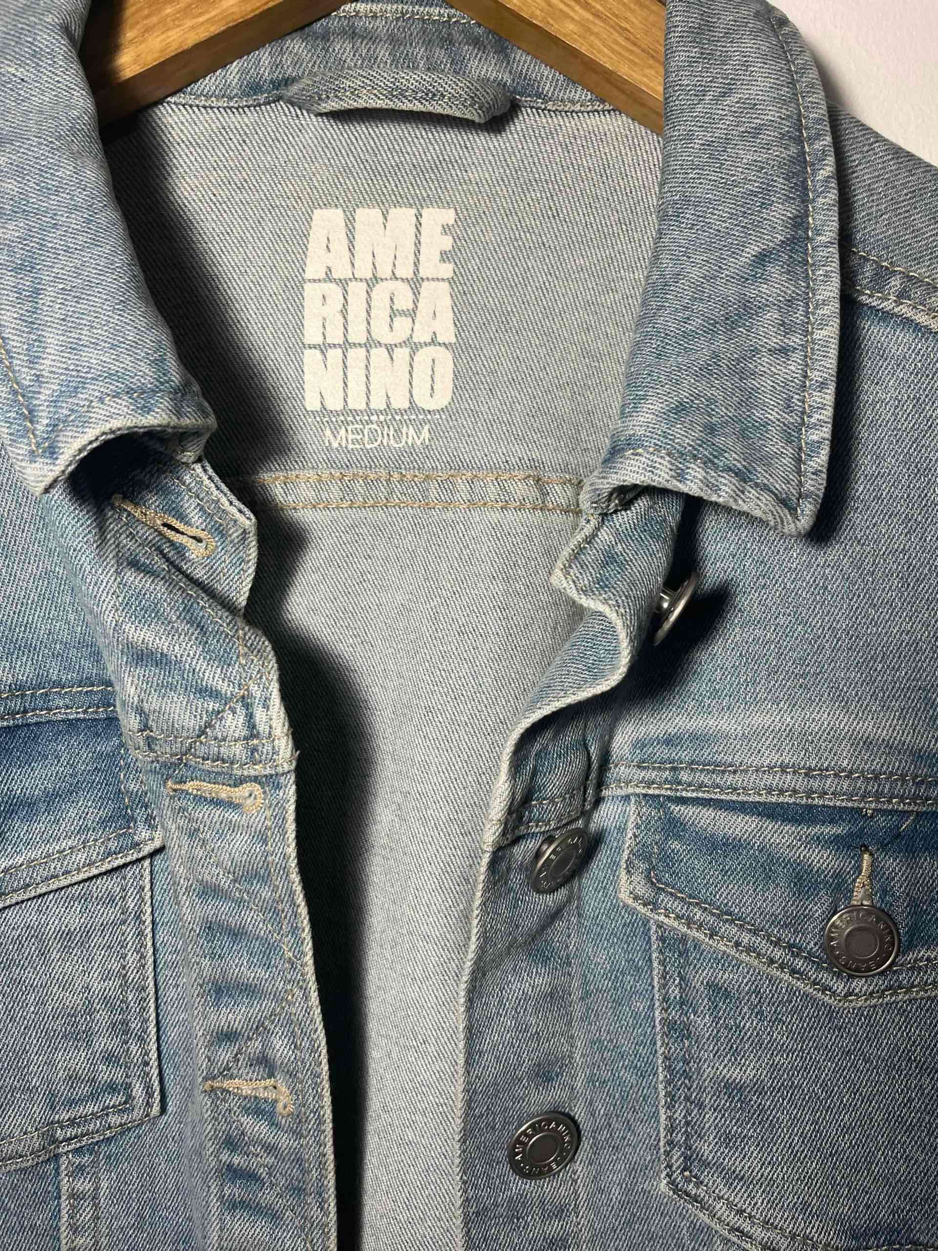 Chaqueta de mezclilla azul - miniatura 3