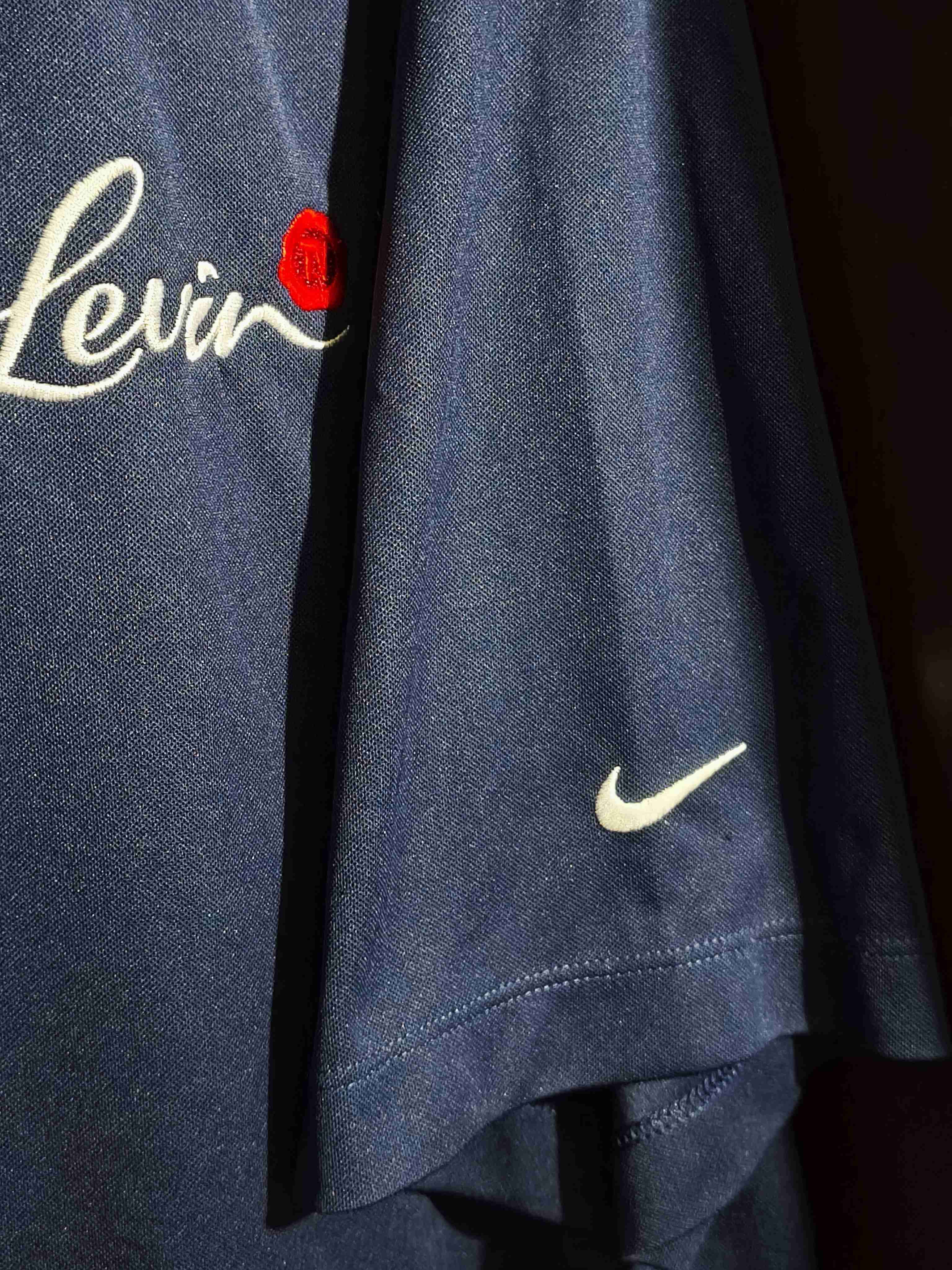 Polera azul Nike - miniatura 2