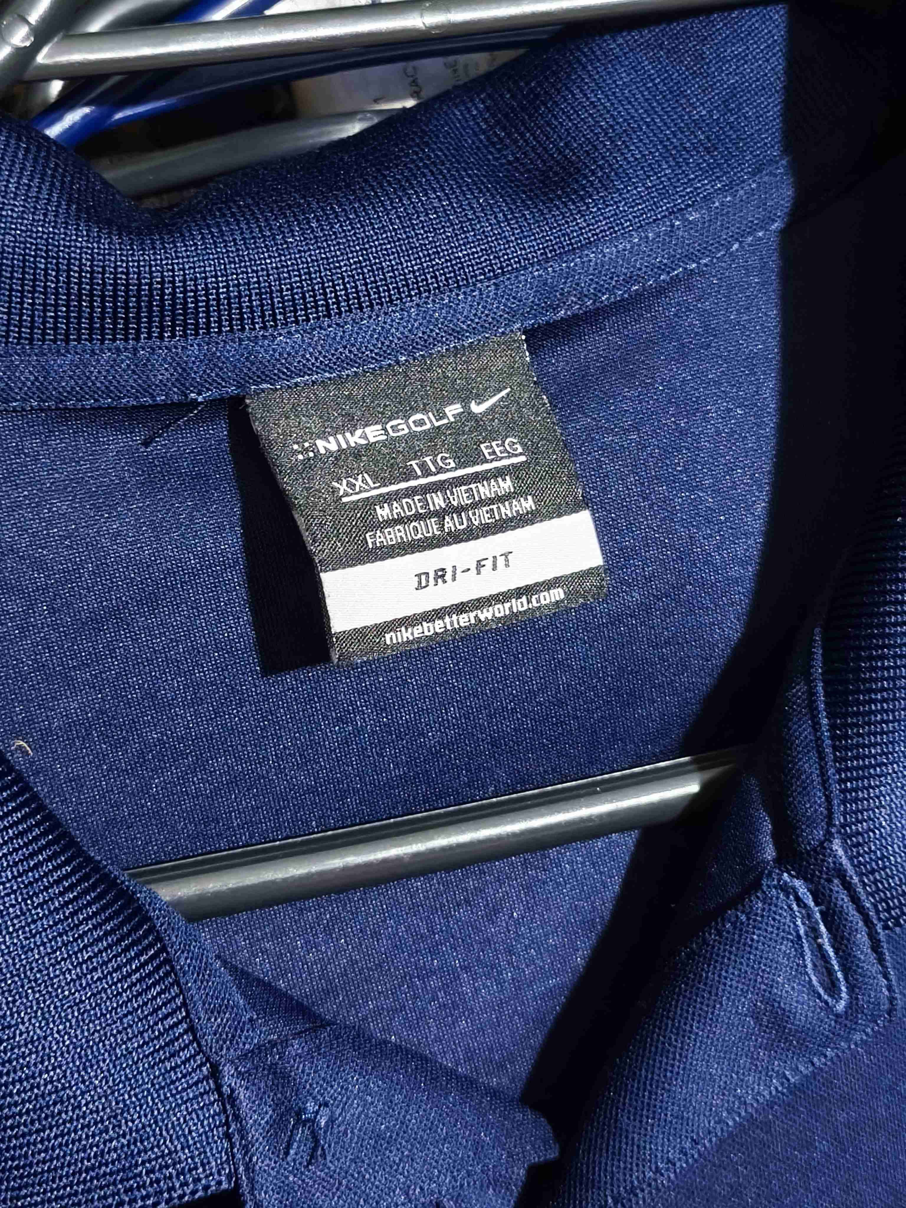 Polera azul Nike - miniatura 3