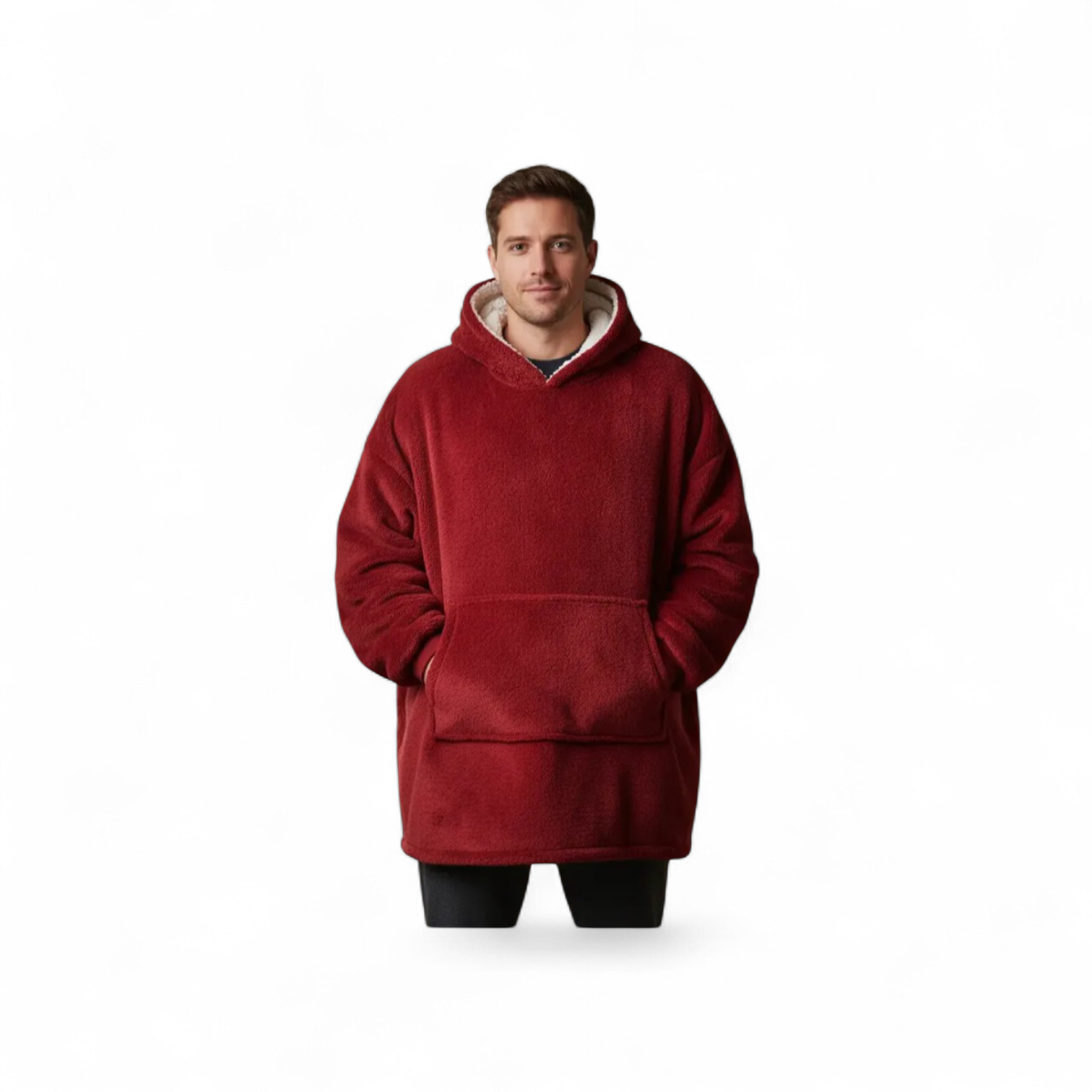 Polerones negros con capucha - 2