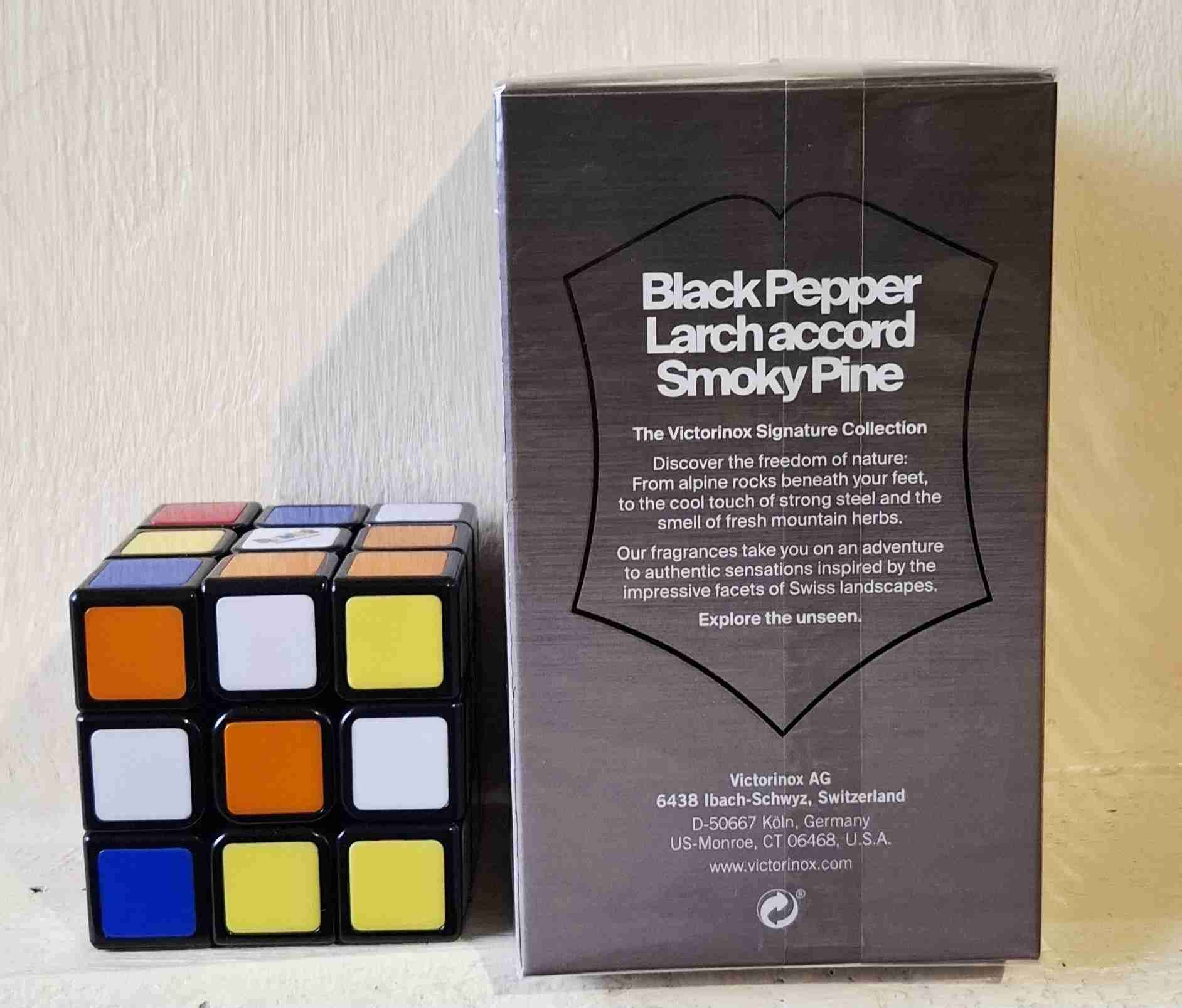 VICTORINOX BLACK STEEL 100 ml HOMBRE 😃 - 2