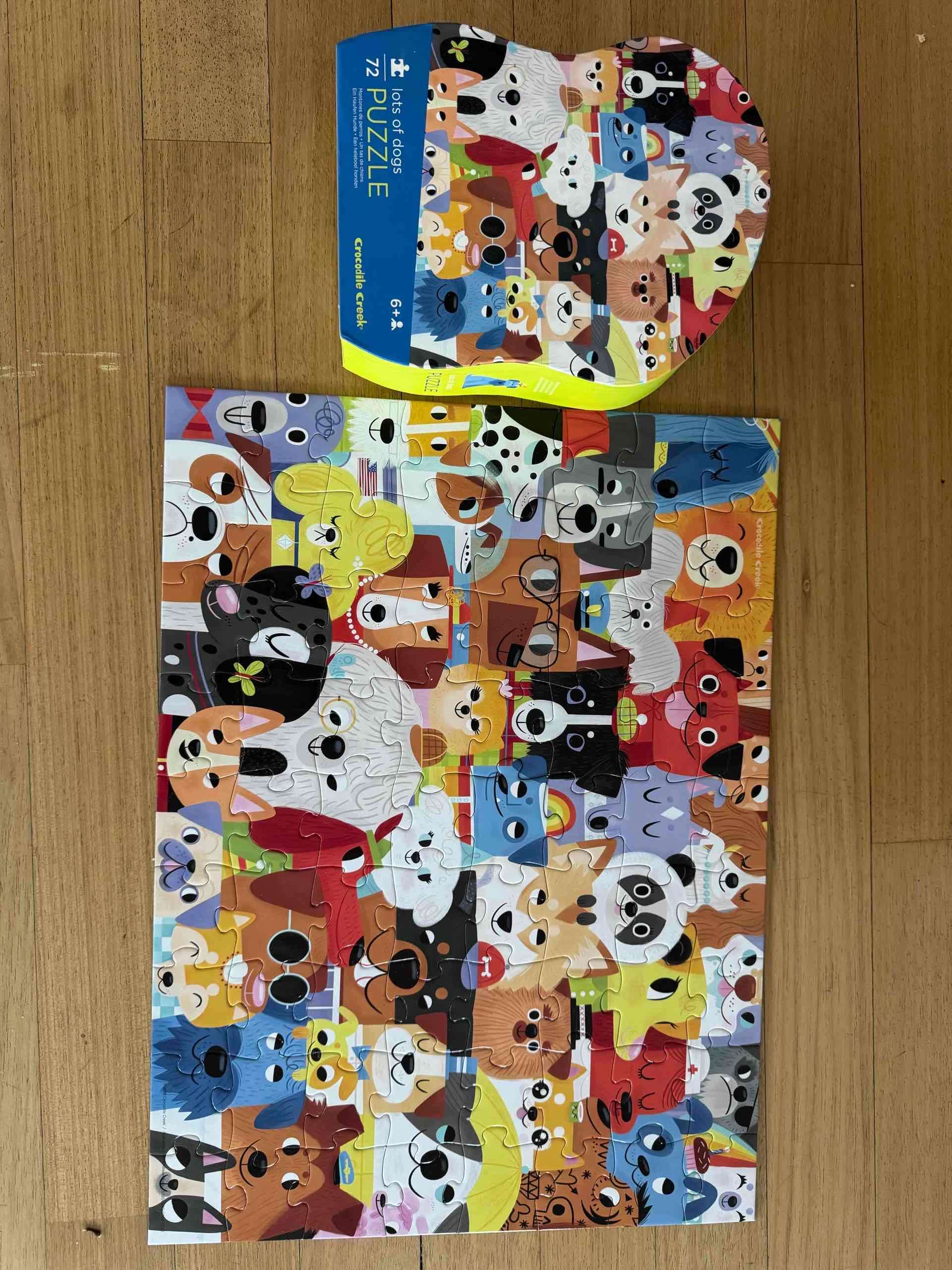 Rompecabezas de perros 72 piezas - miniatura 2