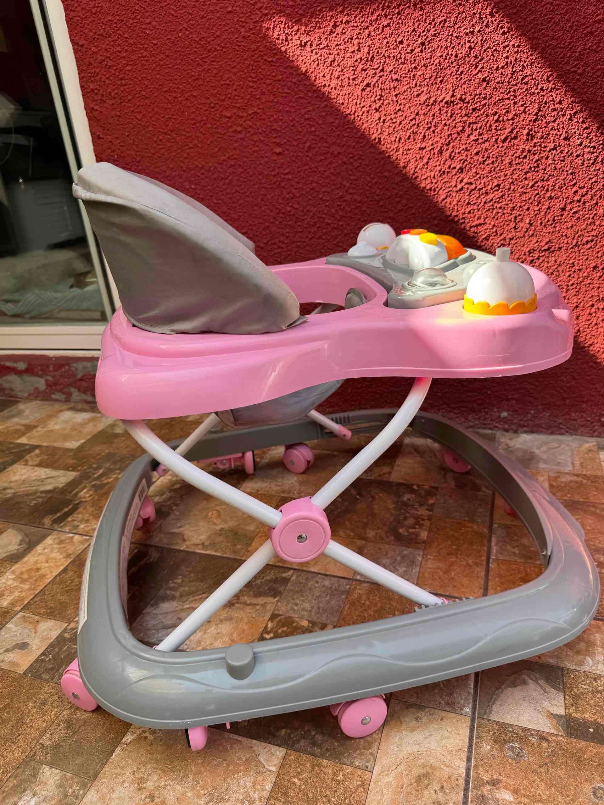 Andador bebé rosa Bebesit - 3