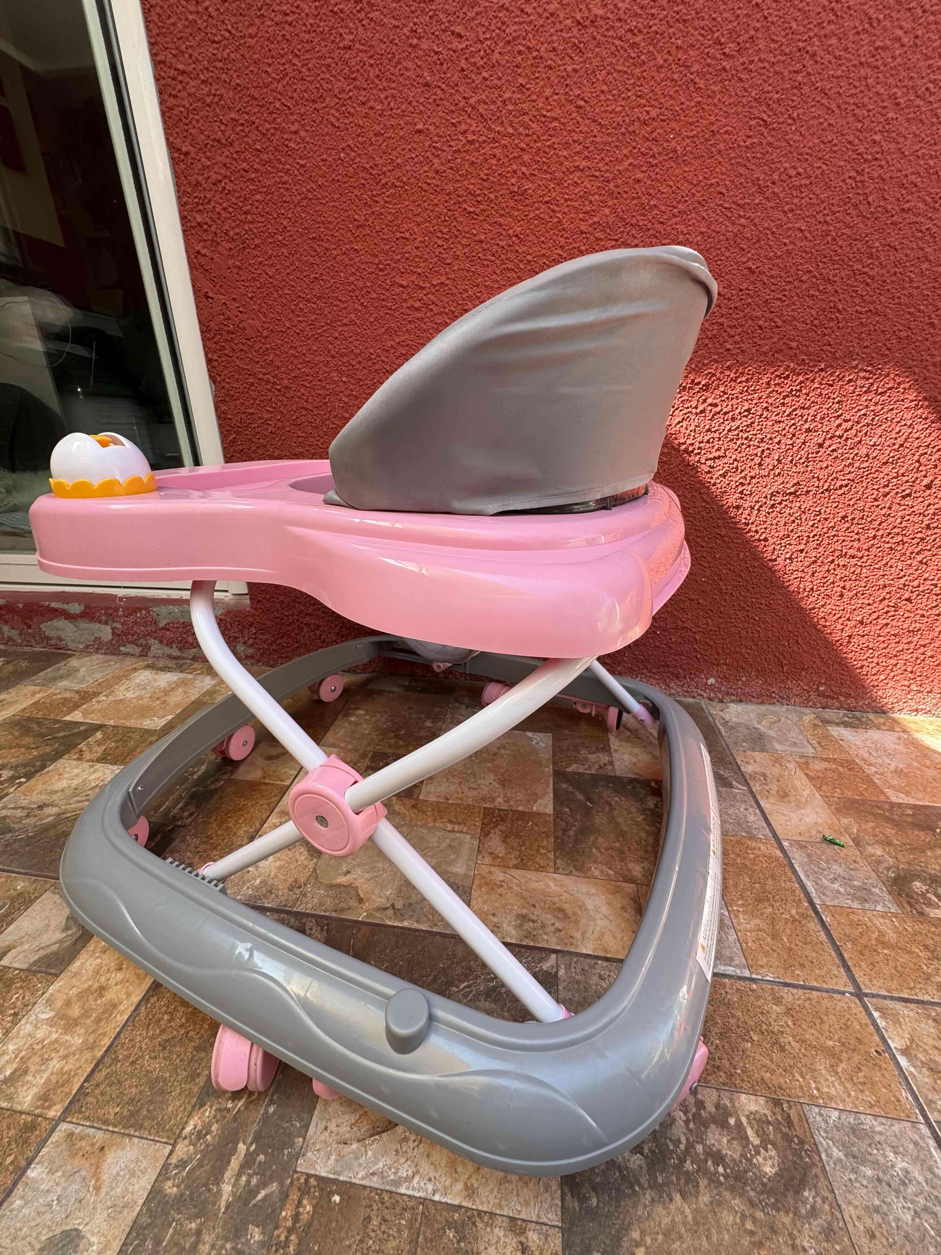 Andador bebé rosa Bebesit - 5