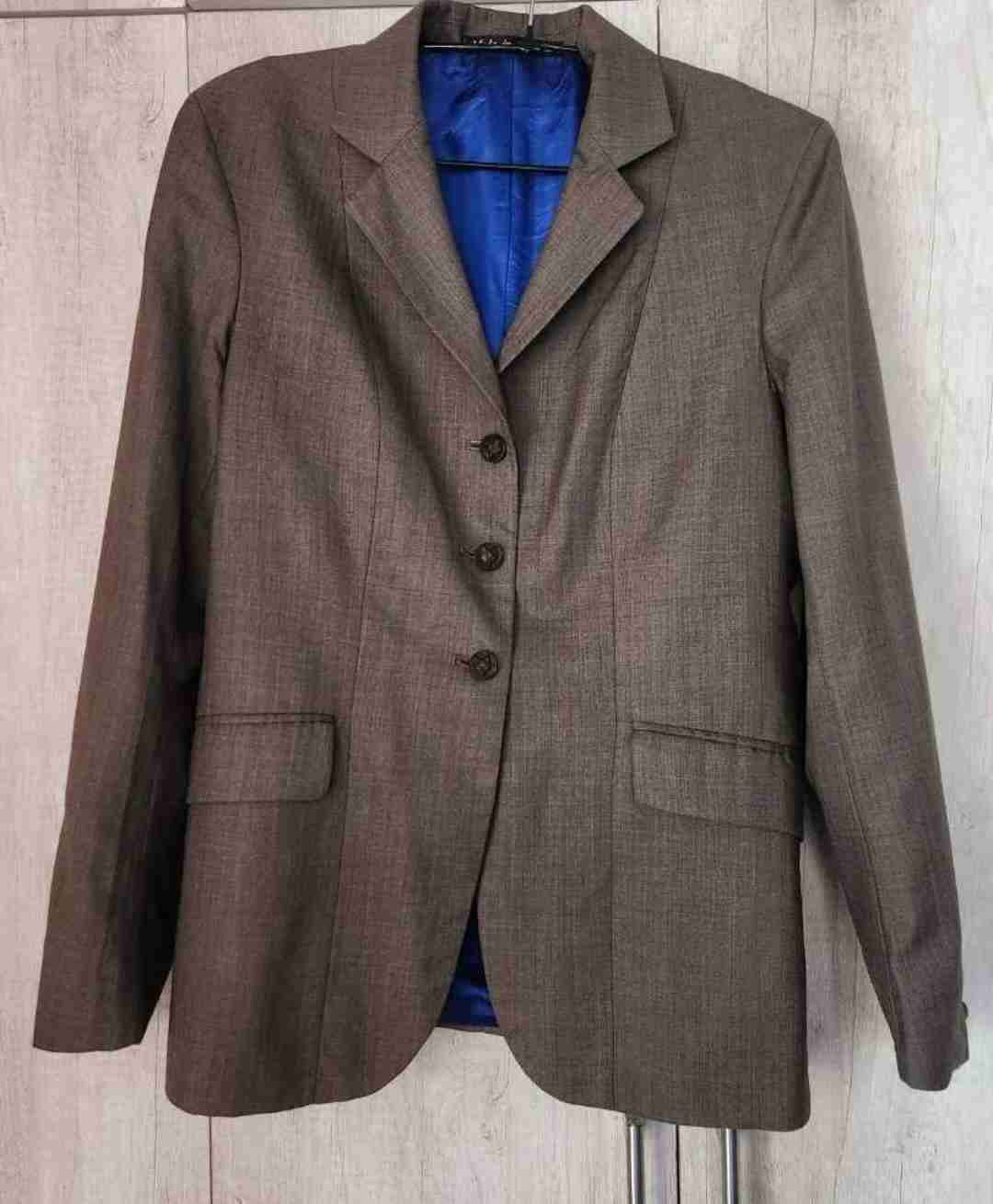 Blazer gris elegante - miniatura 2