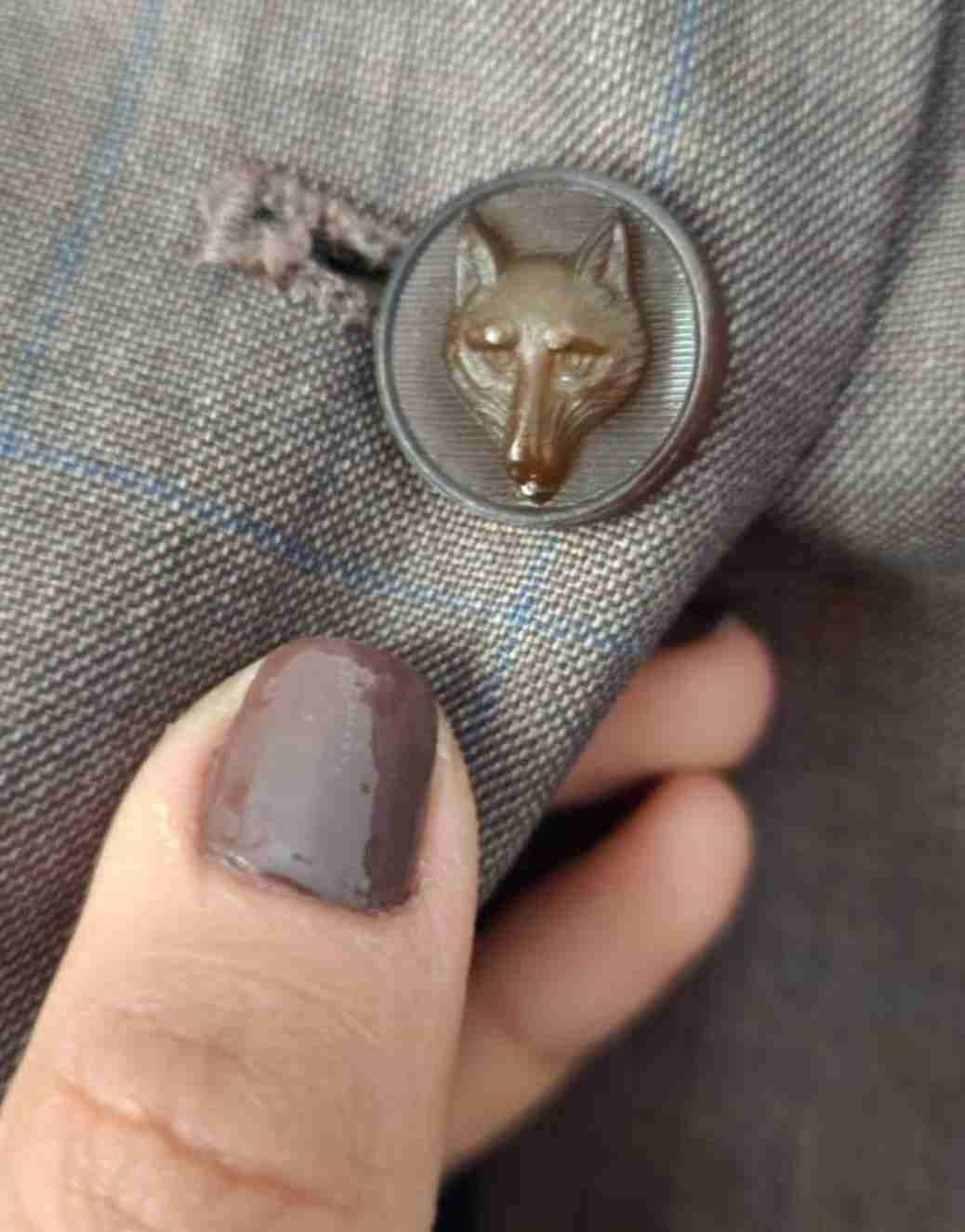 Blazer gris elegante - miniatura 3