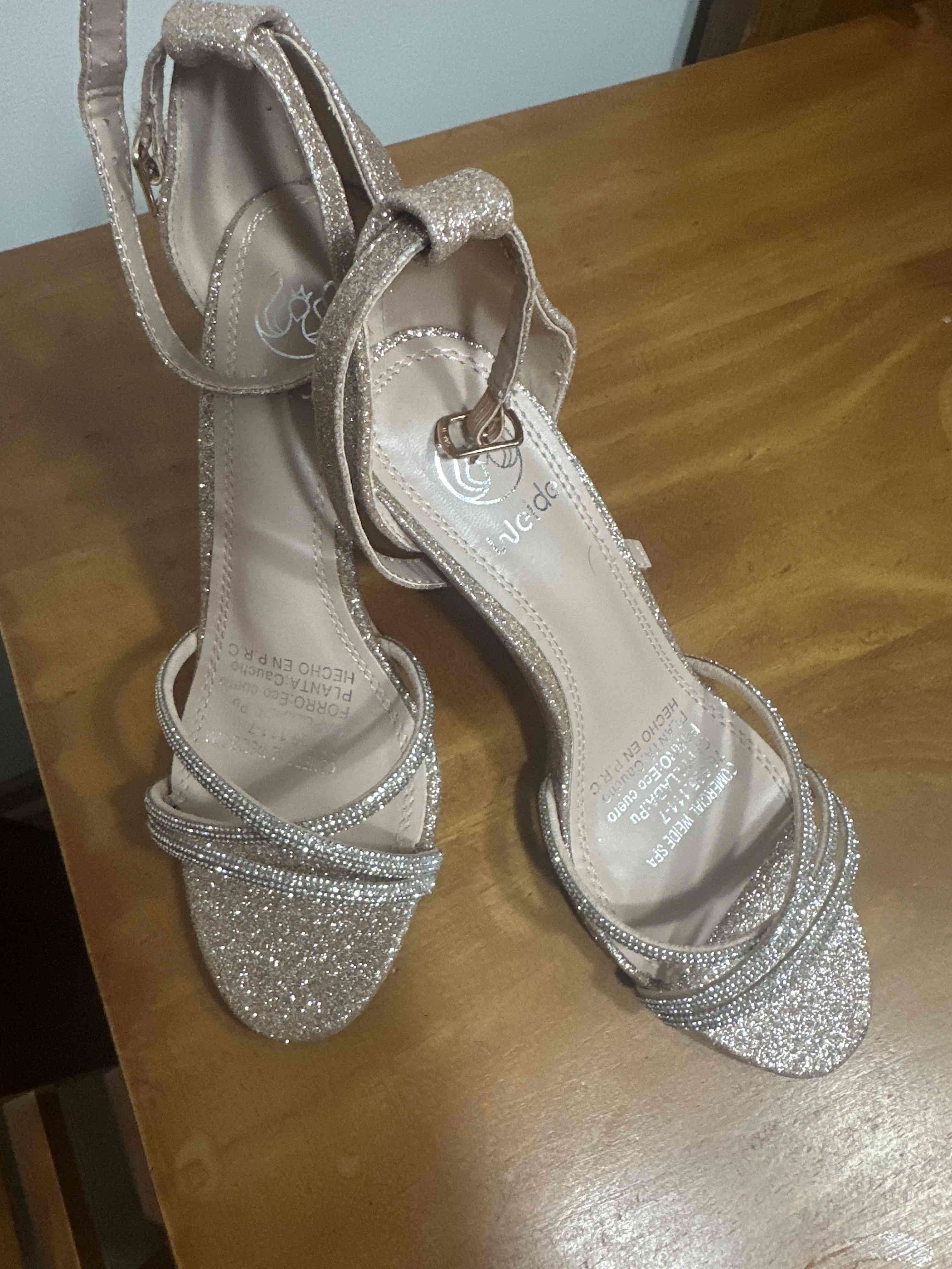 Tacones rosados brillantes Weide - miniatura 2