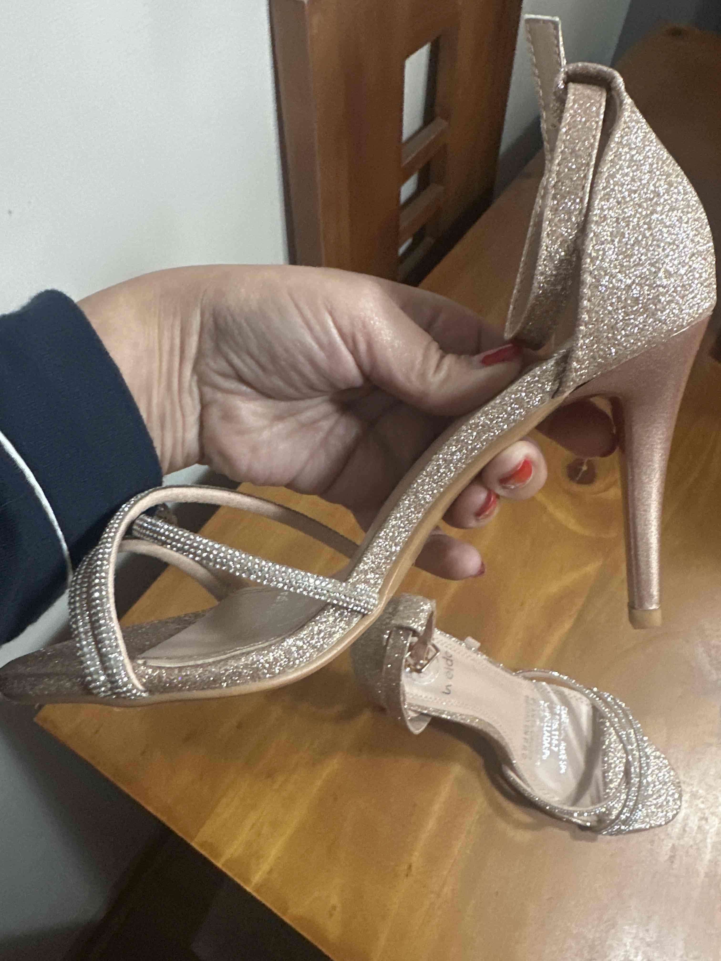 Tacones rosados brillantes Weide - miniatura 6