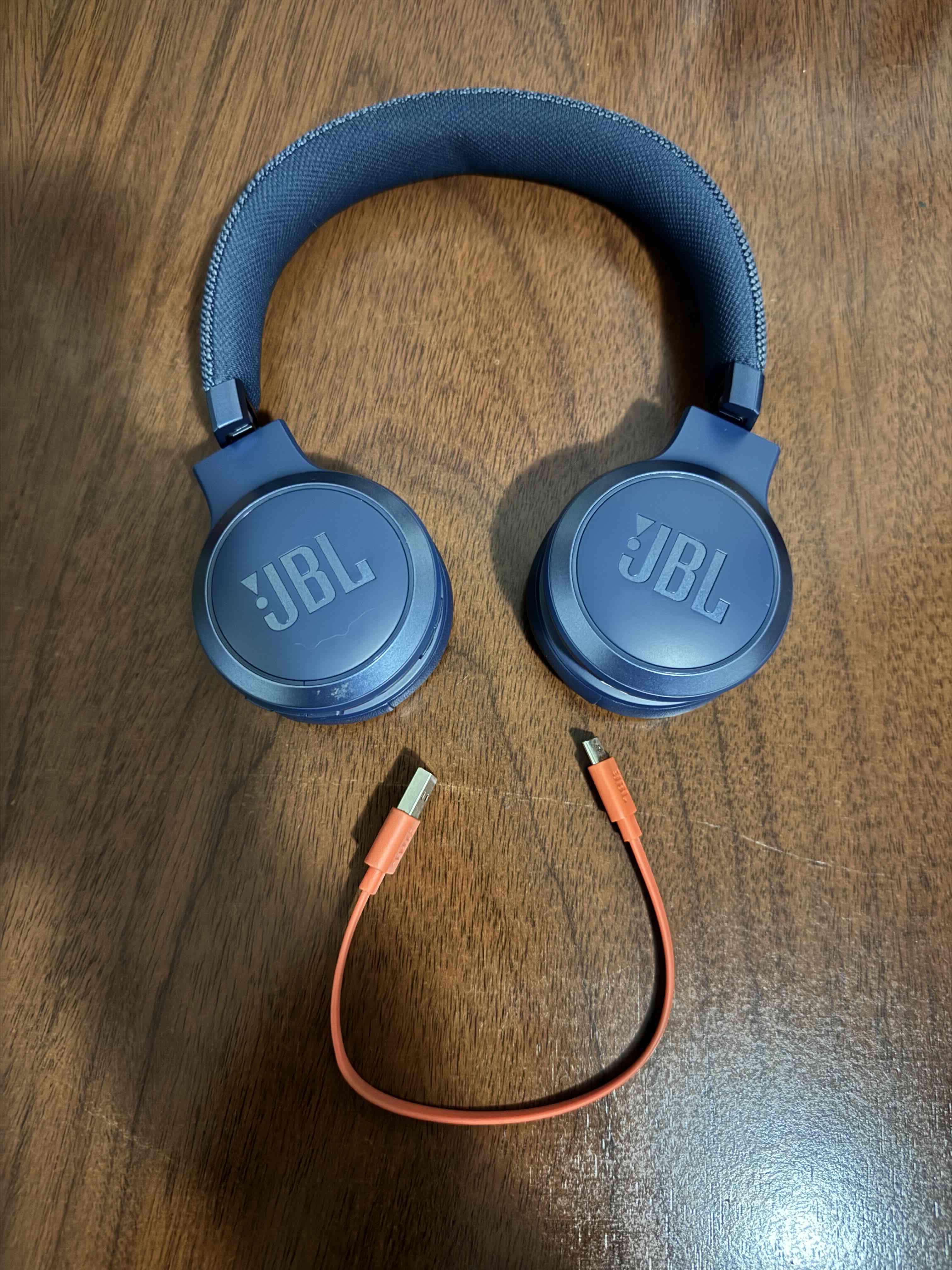 Audífonos JBL inalámbricos azul - 1