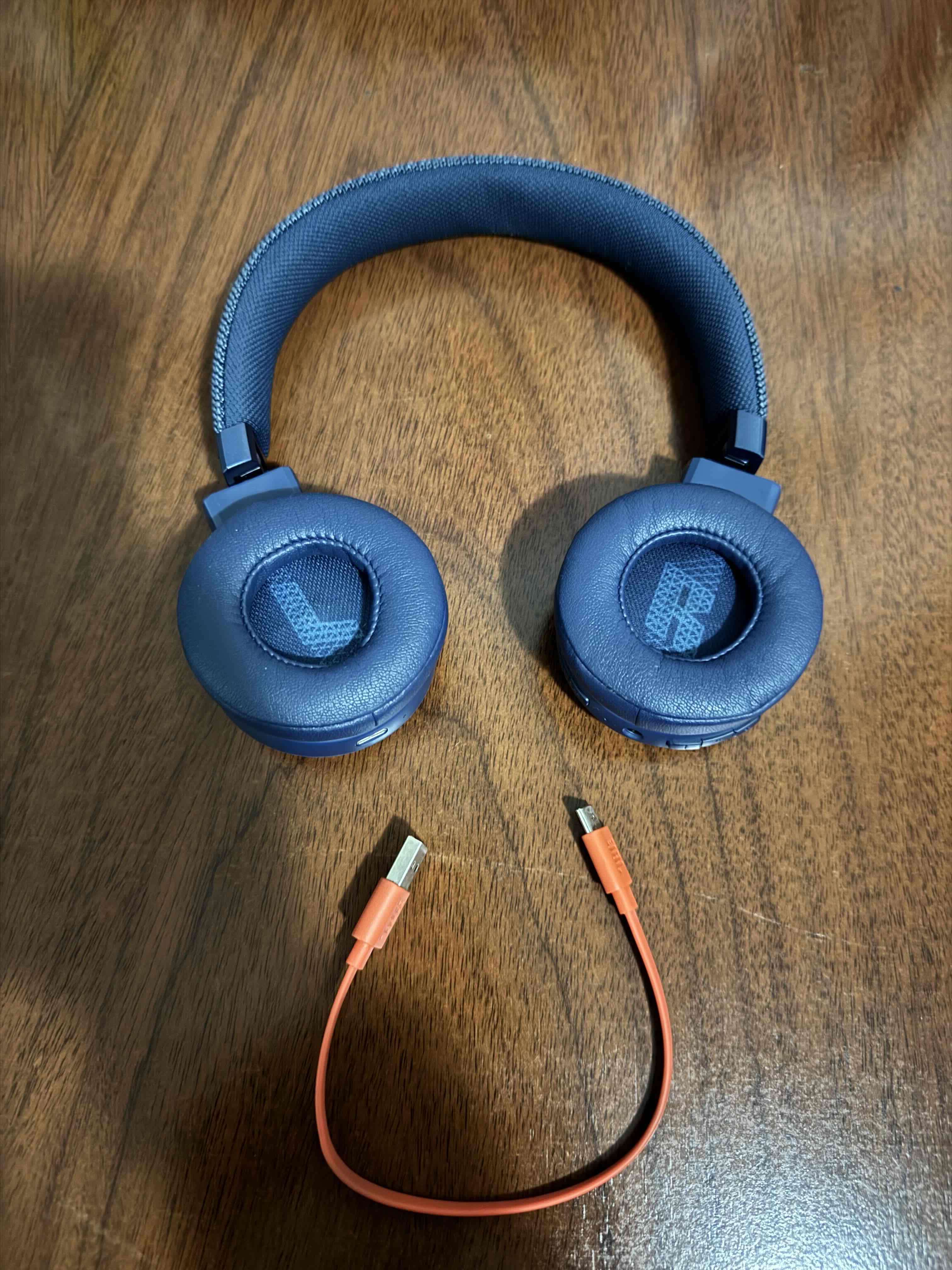 Audífonos JBL inalámbricos azul - 2