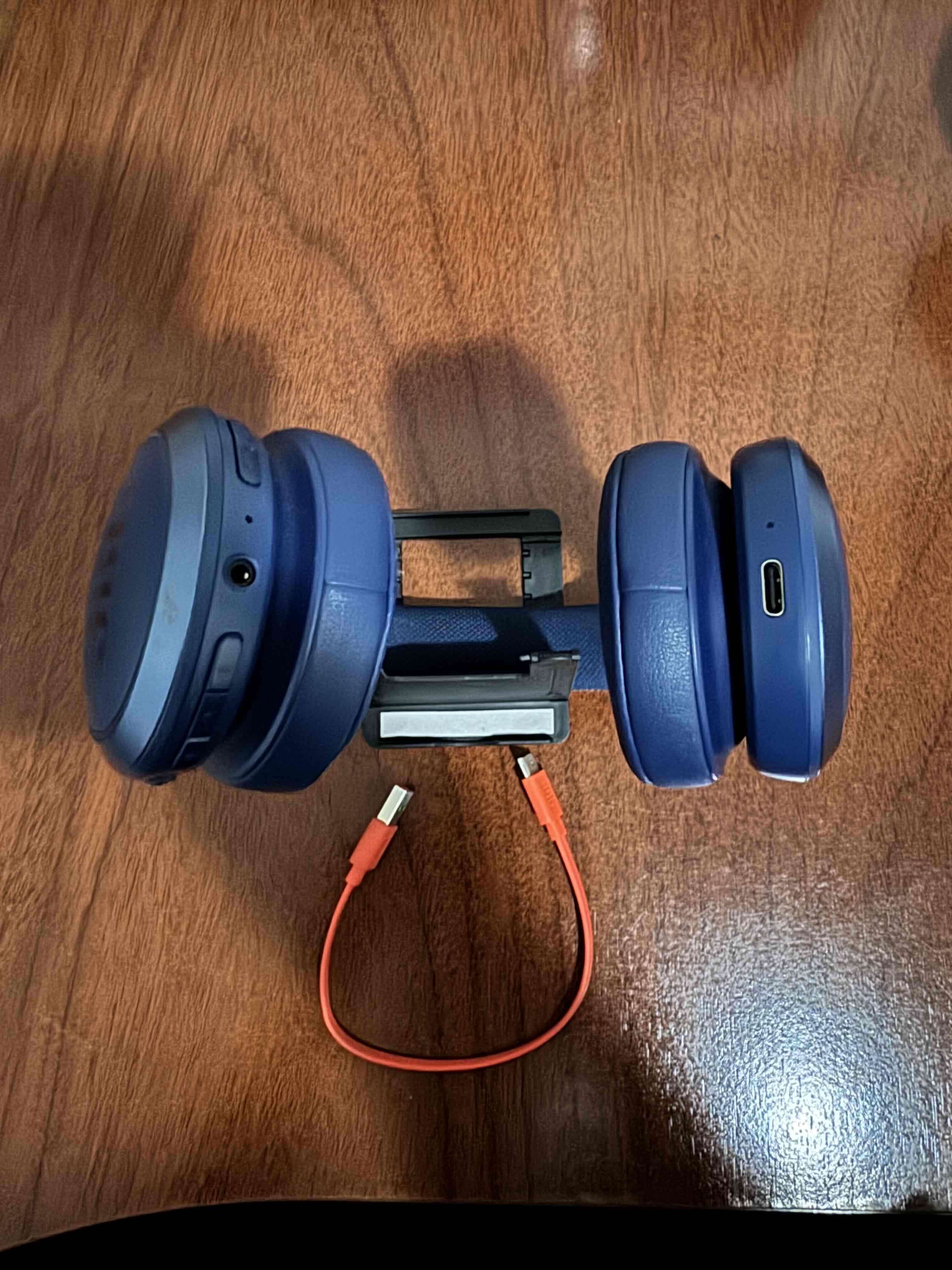 Audífonos JBL inalámbricos azul - 3