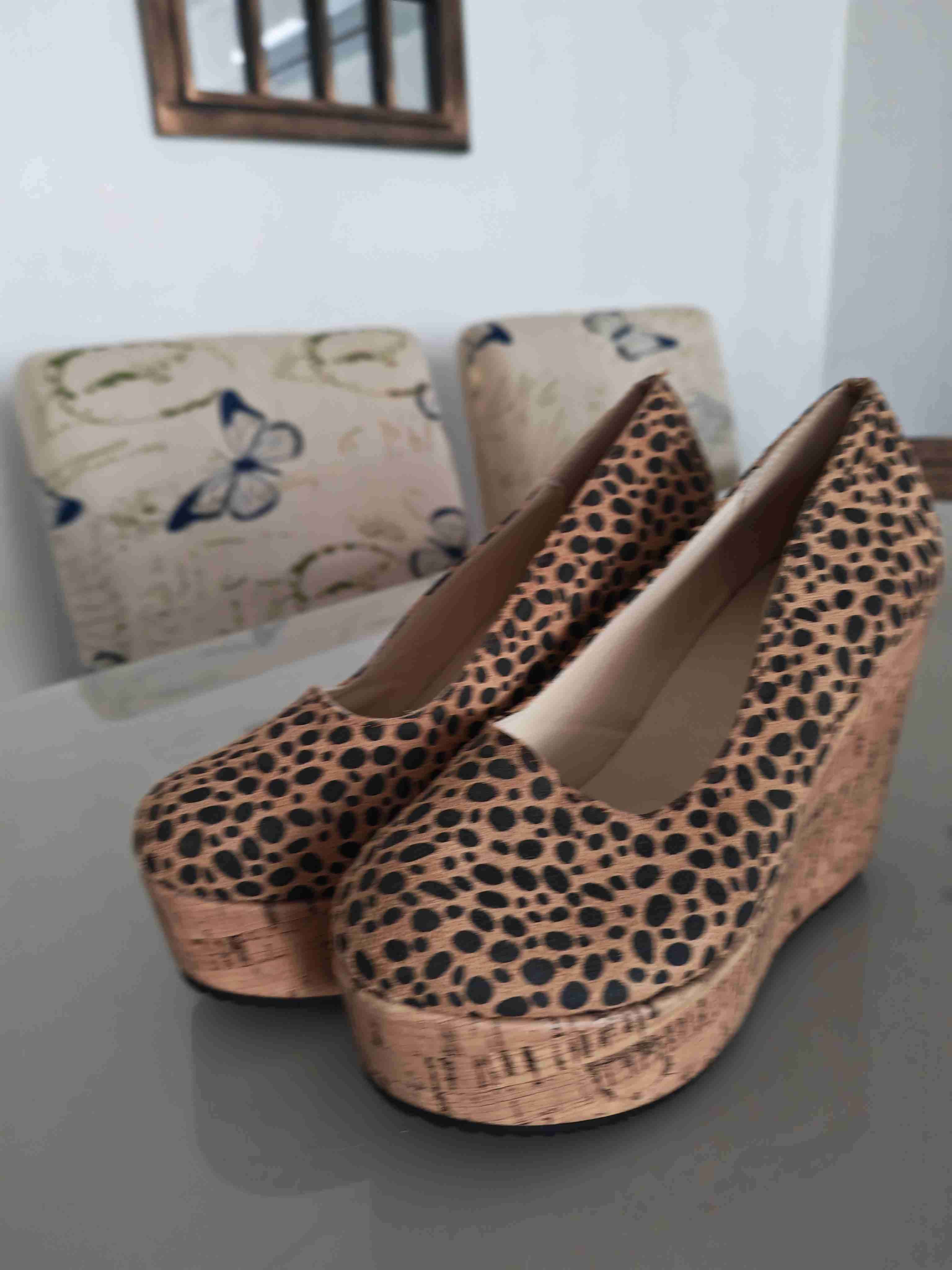 Zapatos con plataforma leopardo - miniatura 2