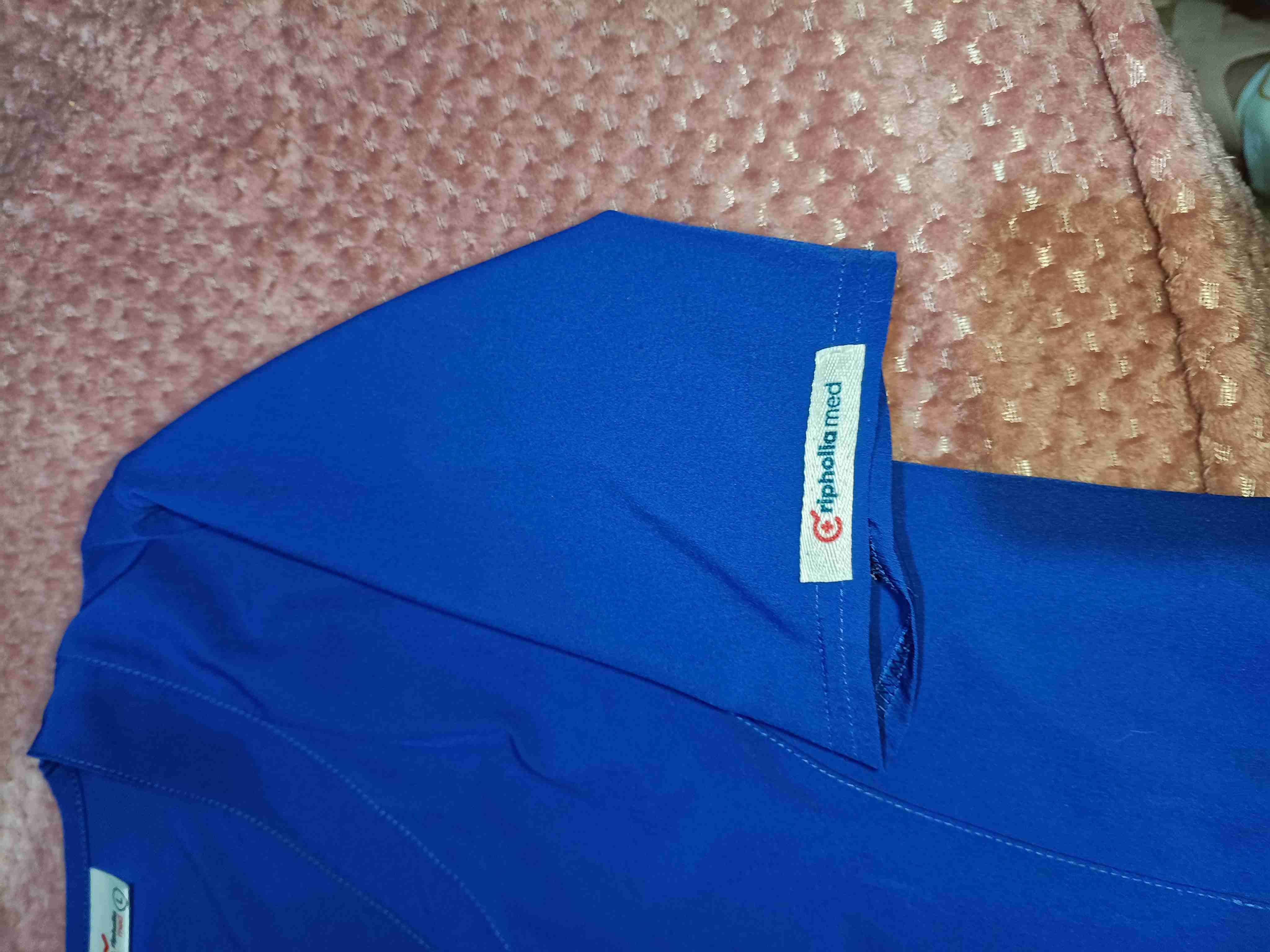 Uniforme médico azul Antifluido talla L - 3