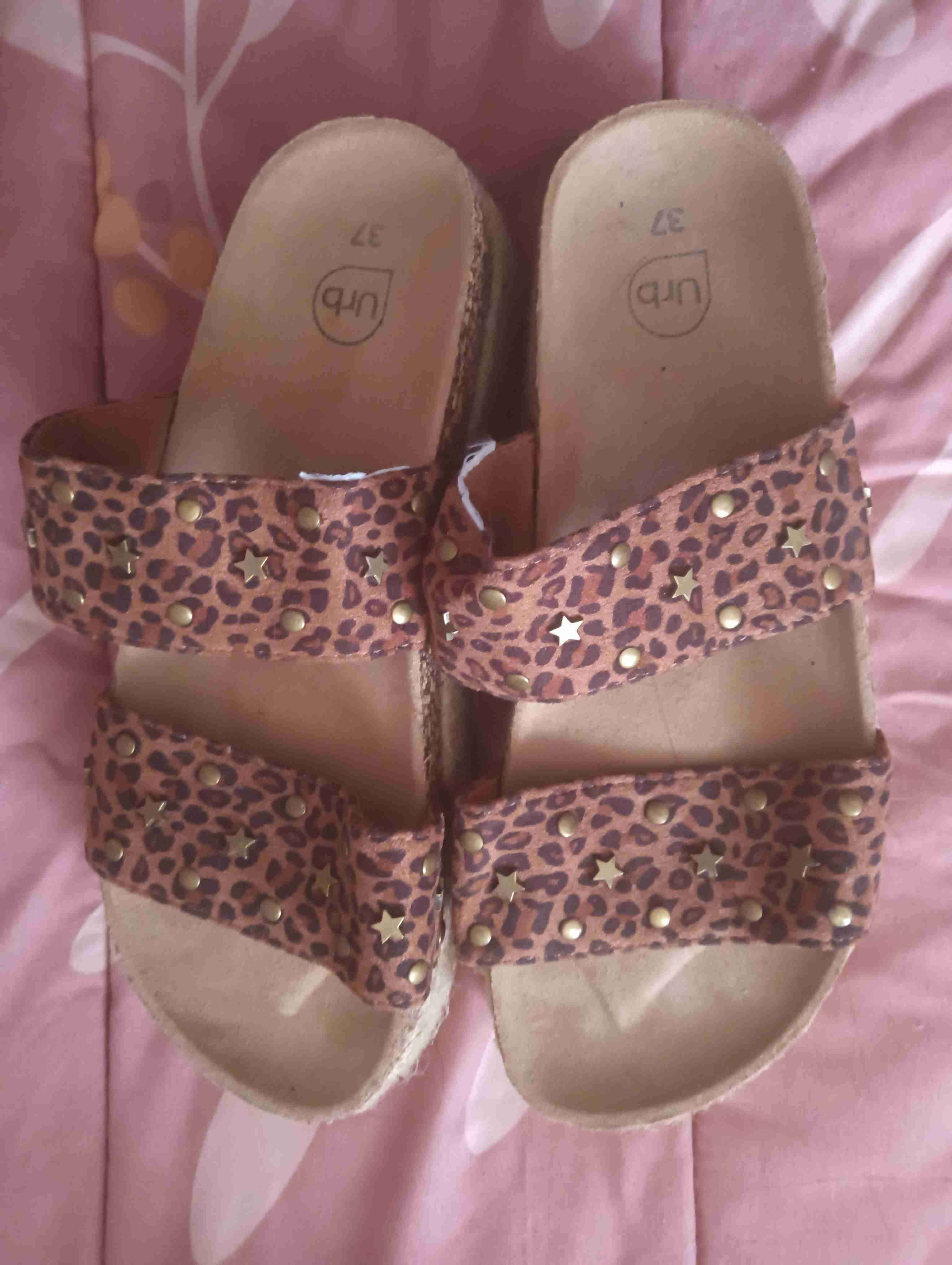 Sandalias plataforma estampado leopardo - 2