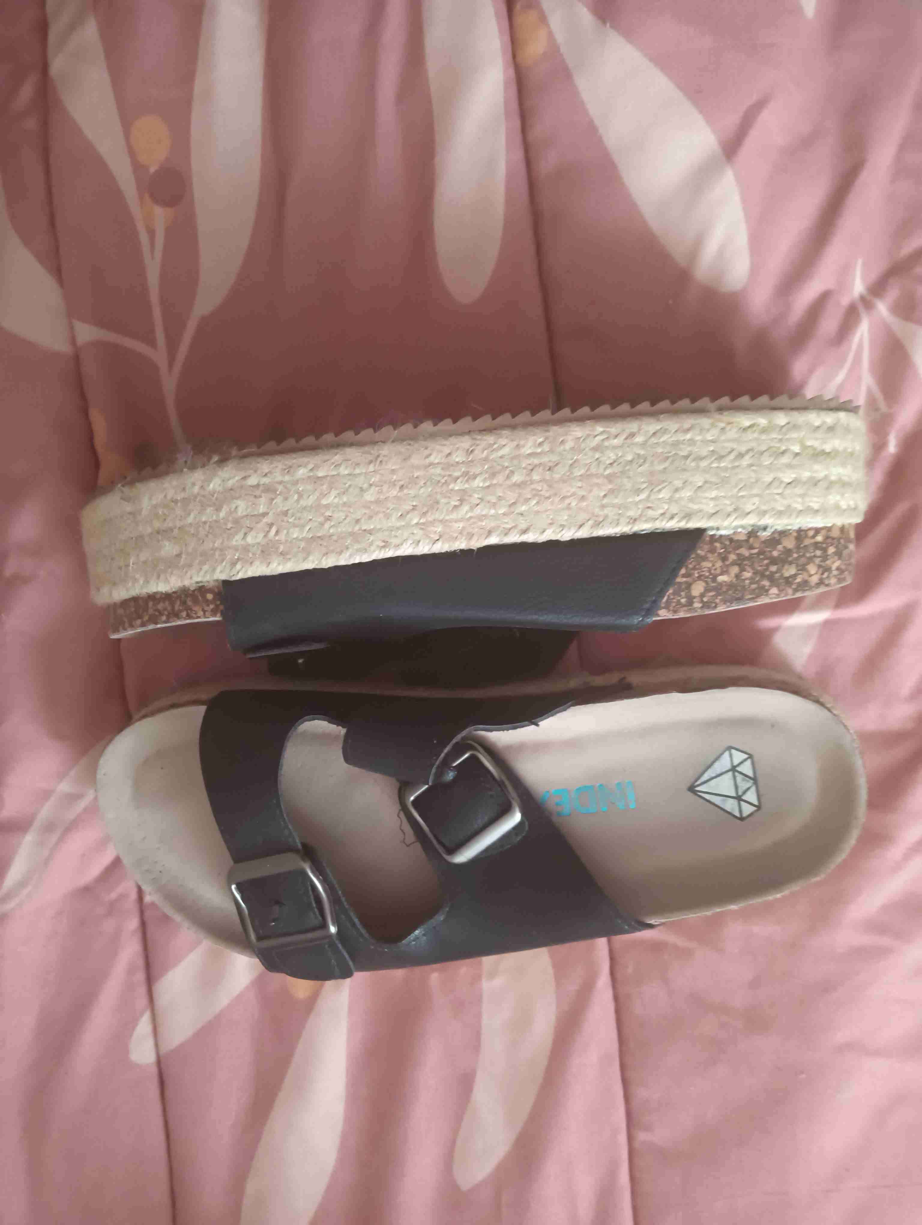 Sandalias plataforma estampado leopardo - 3