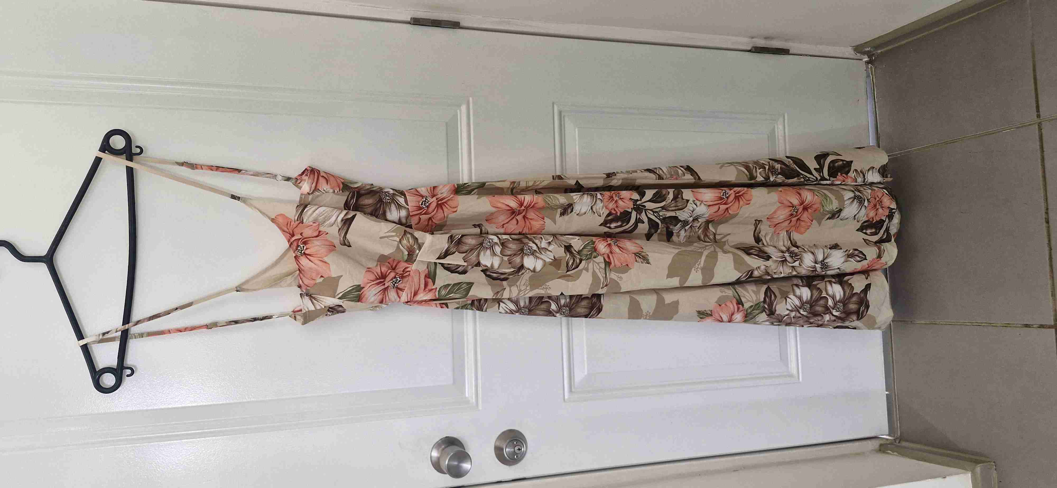 Vestido largo floral - 4