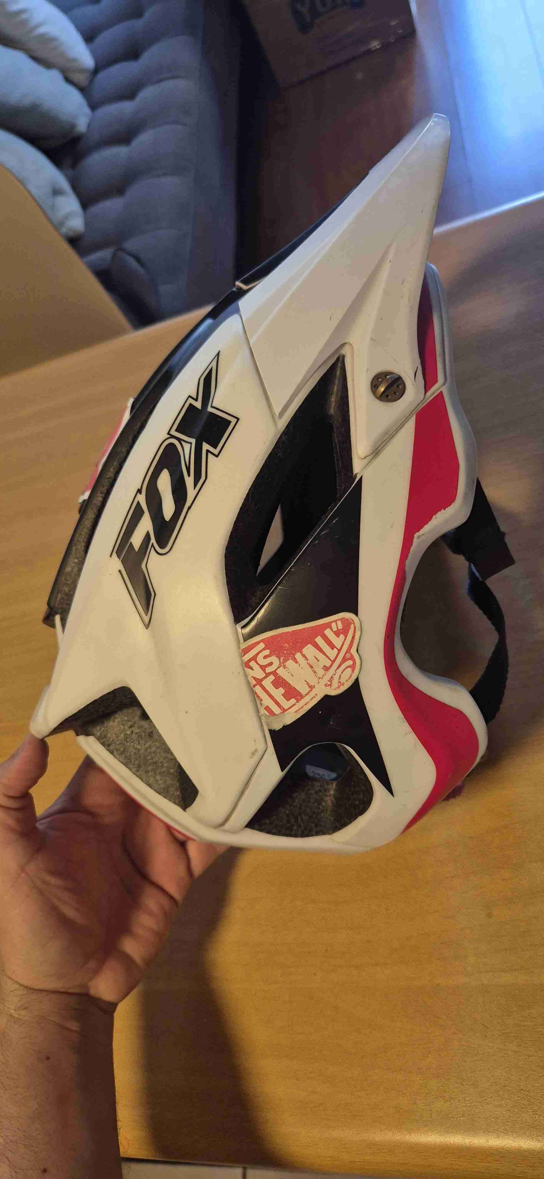 Casco bicicleta Fox blanco - miniatura 2