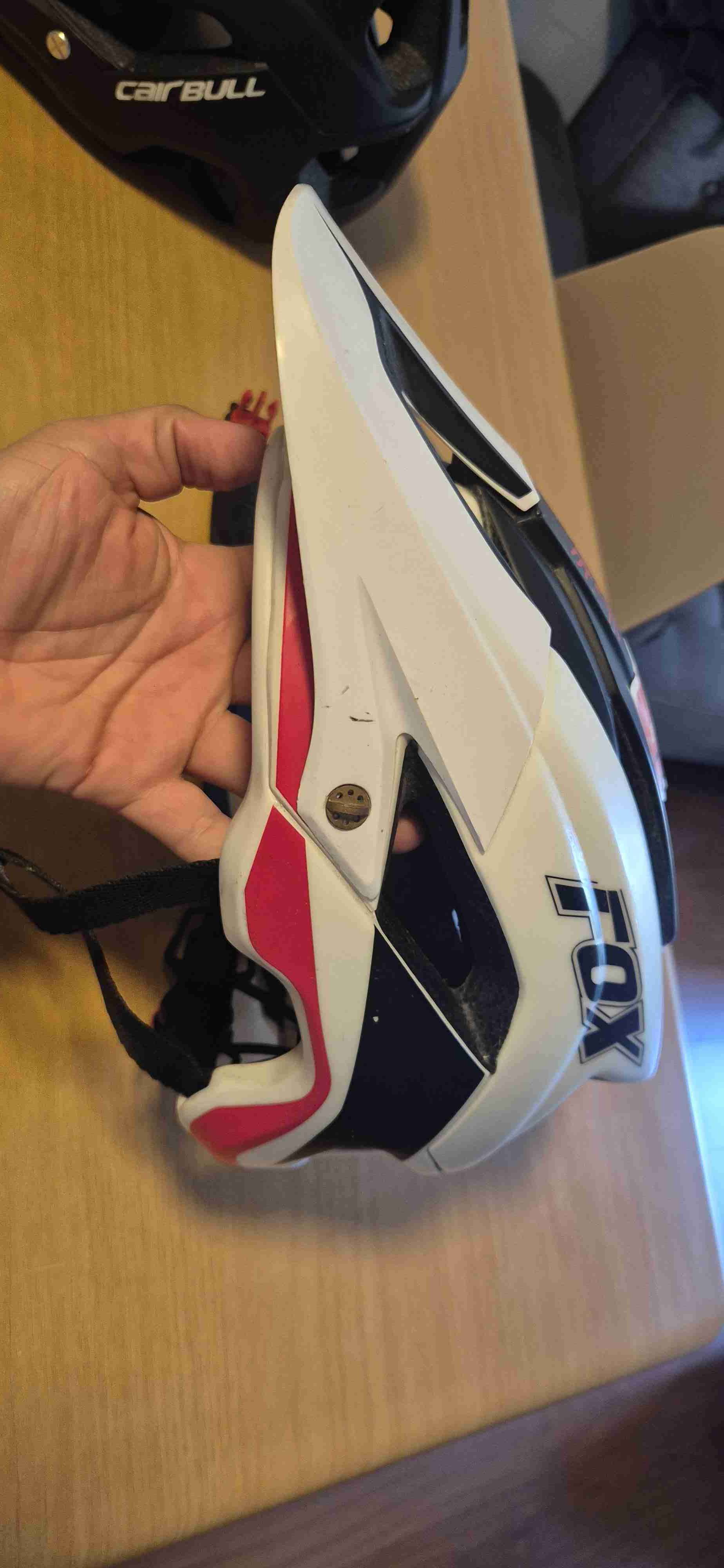 Casco bicicleta Fox blanco - miniatura 3