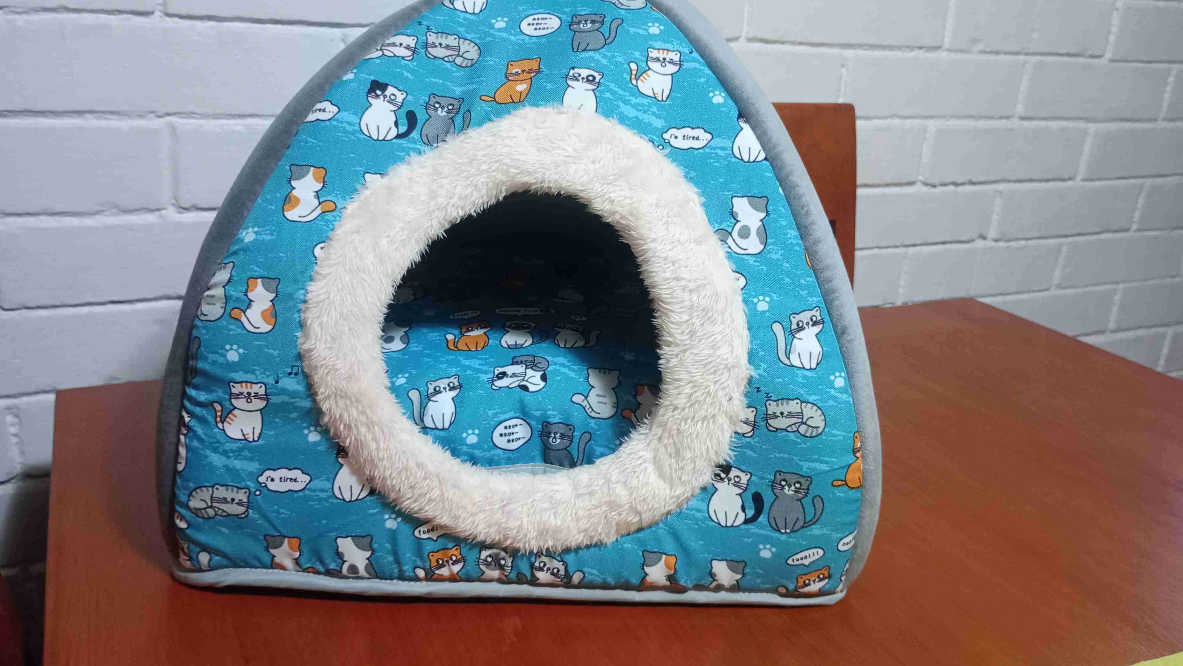 Casa para mascotas temática gato - miniatura 2