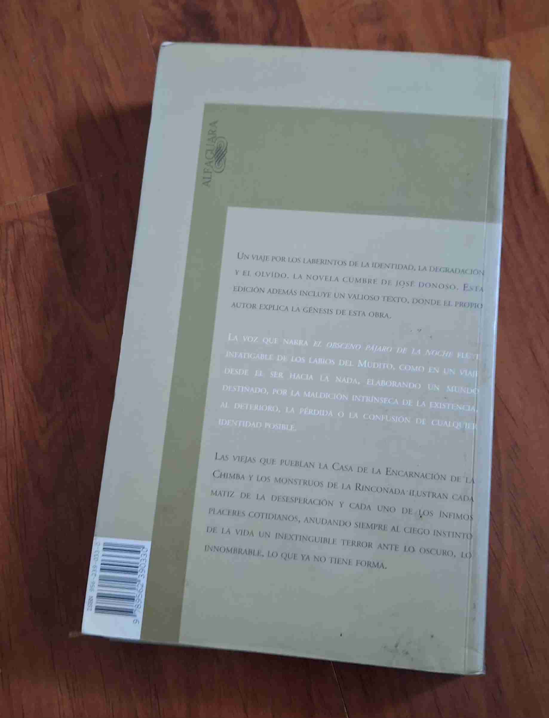 Libro El obsceno pájaro de la noche - miniatura 4