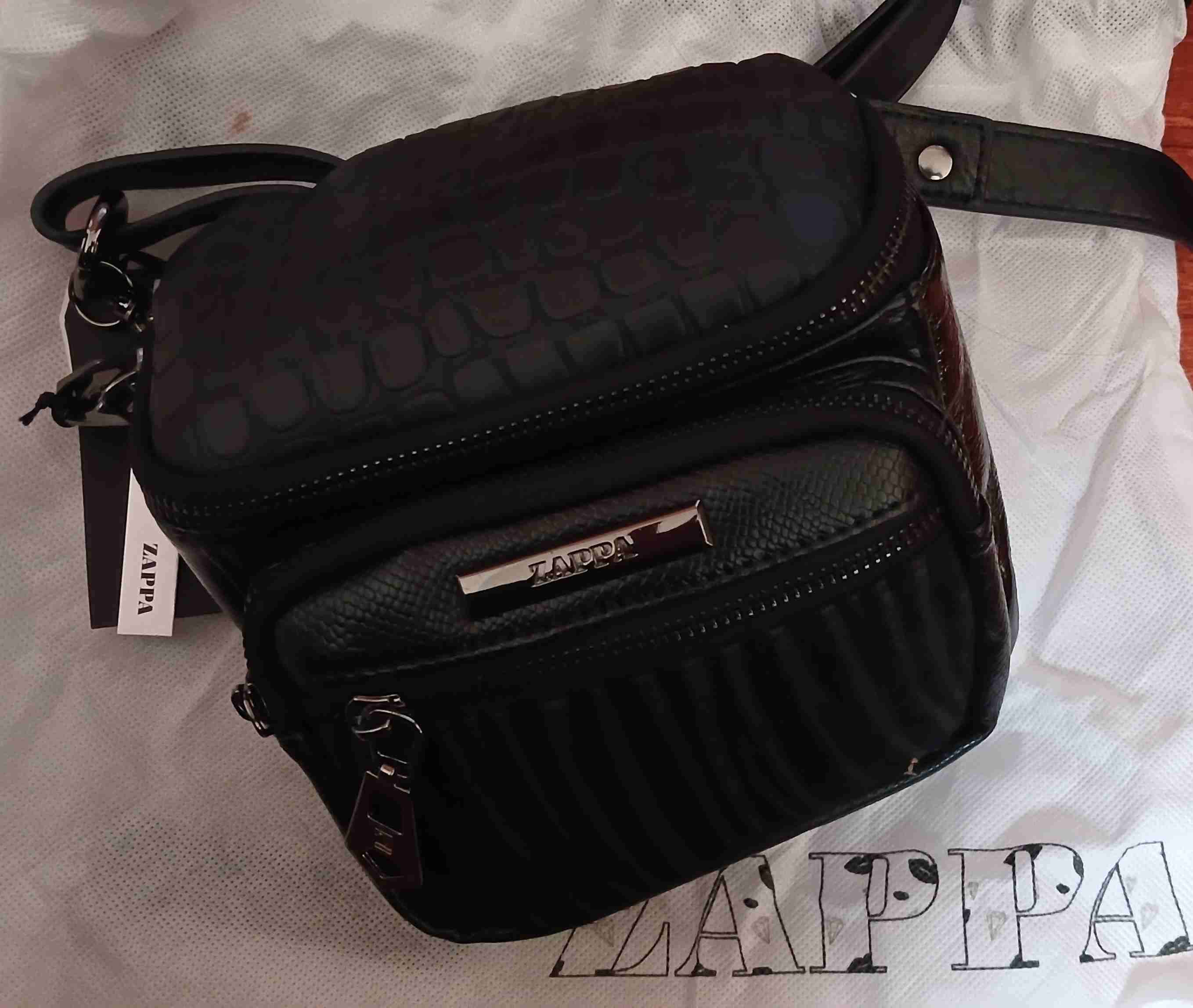 Bandolera/banano negra Zappa - 1