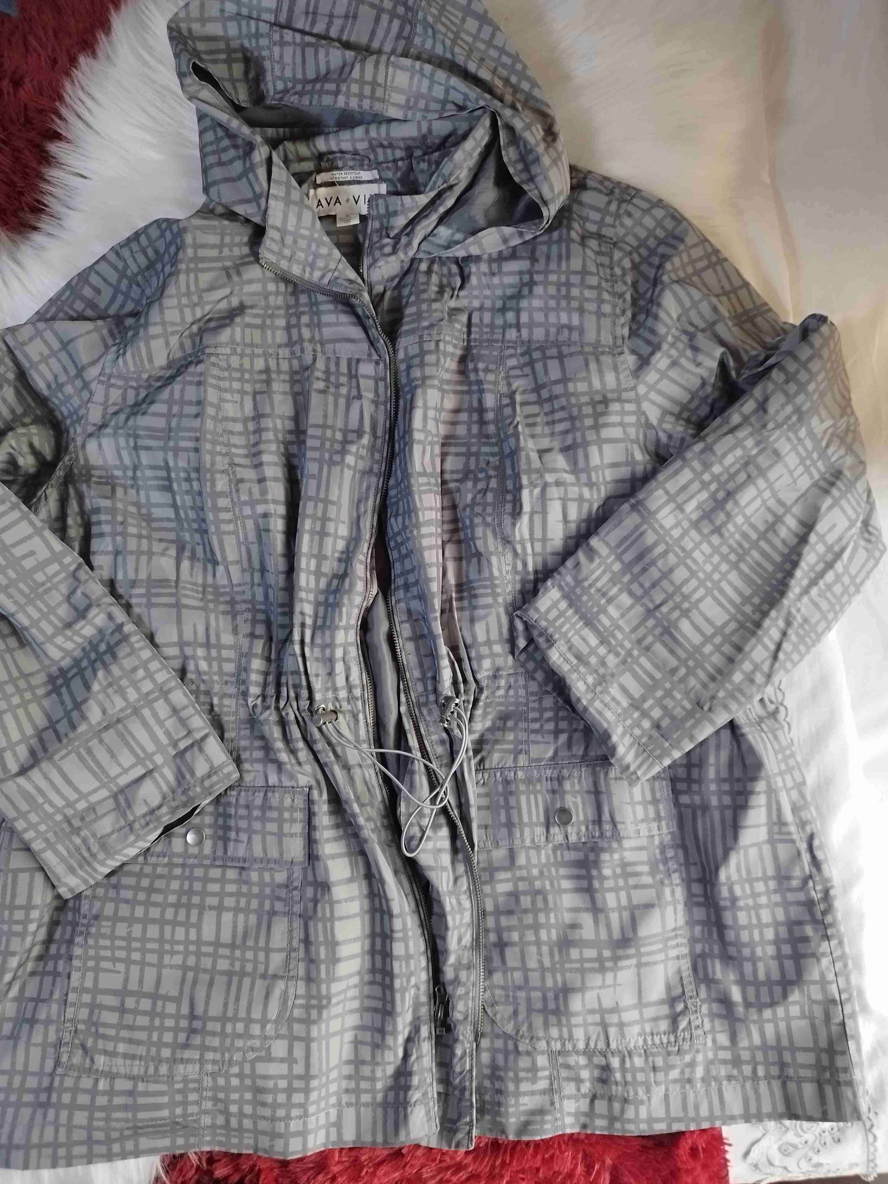 Abrigo rosa talla XL - miniatura 2