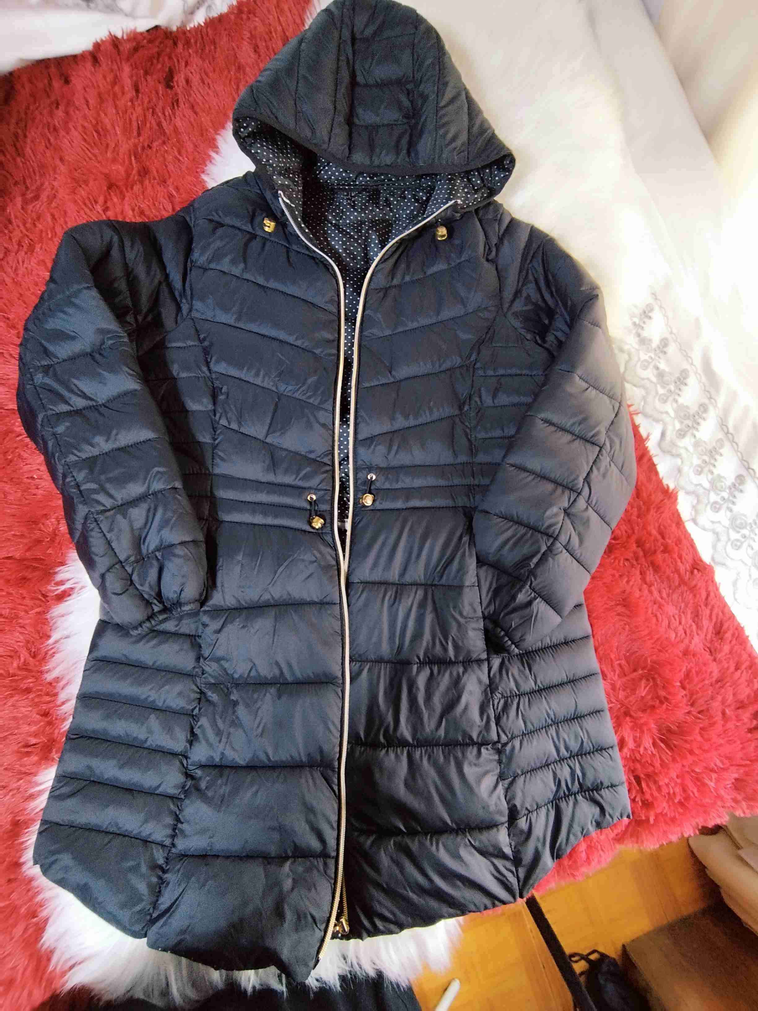 Abrigo rosa talla XL - miniatura 4