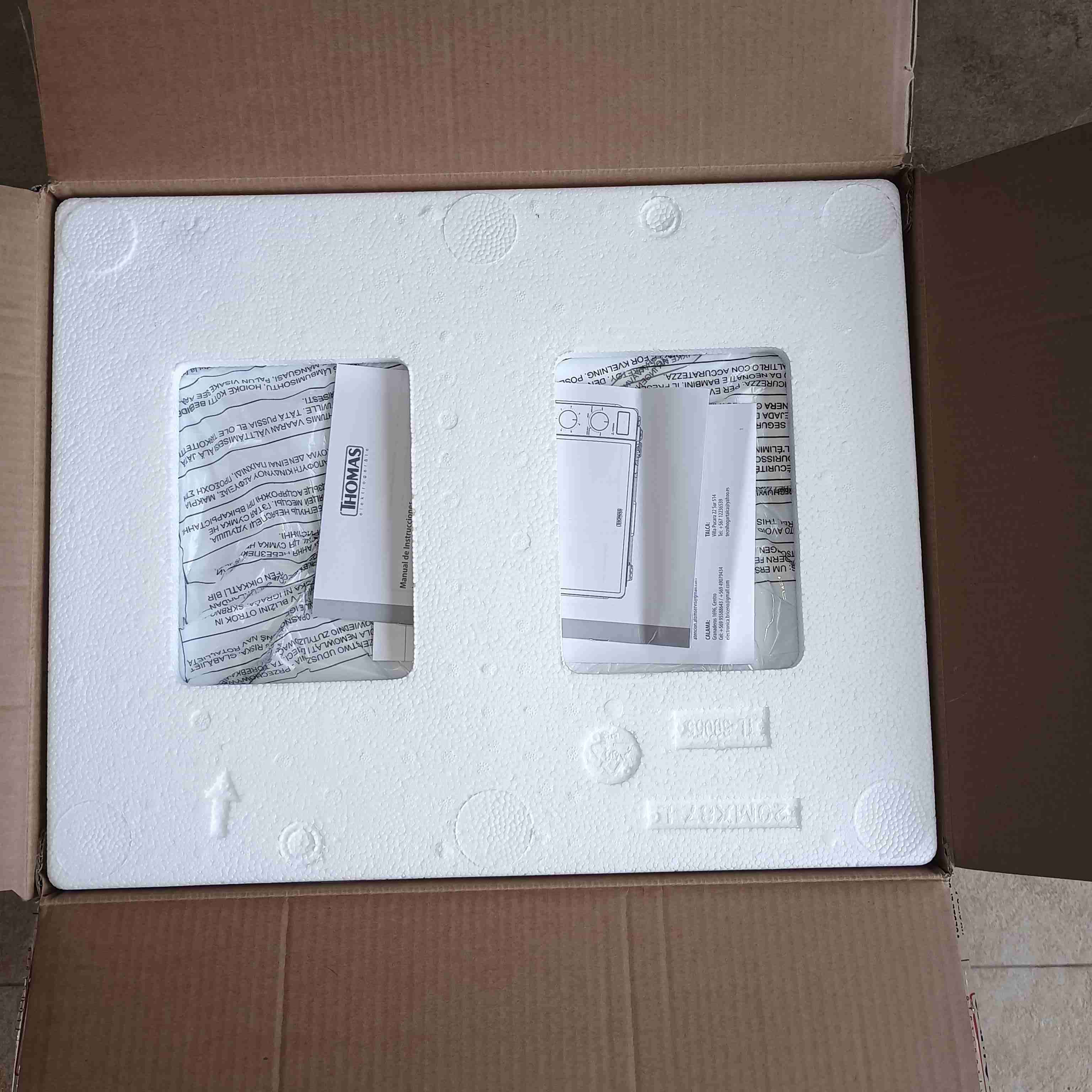 Microondas Thomas 16L con etiquetado C - 4