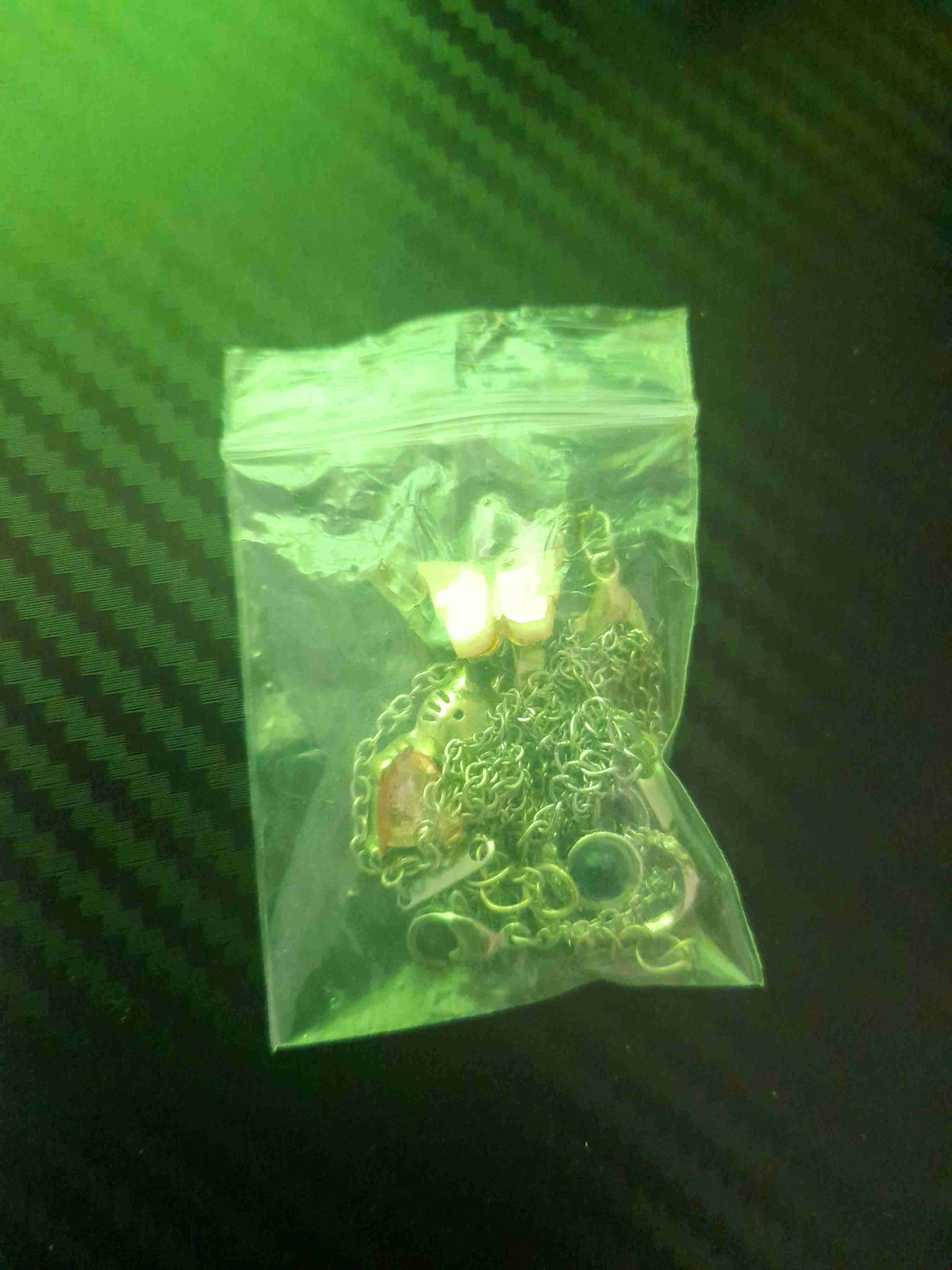 Colgante de pistola con diamantes - 2