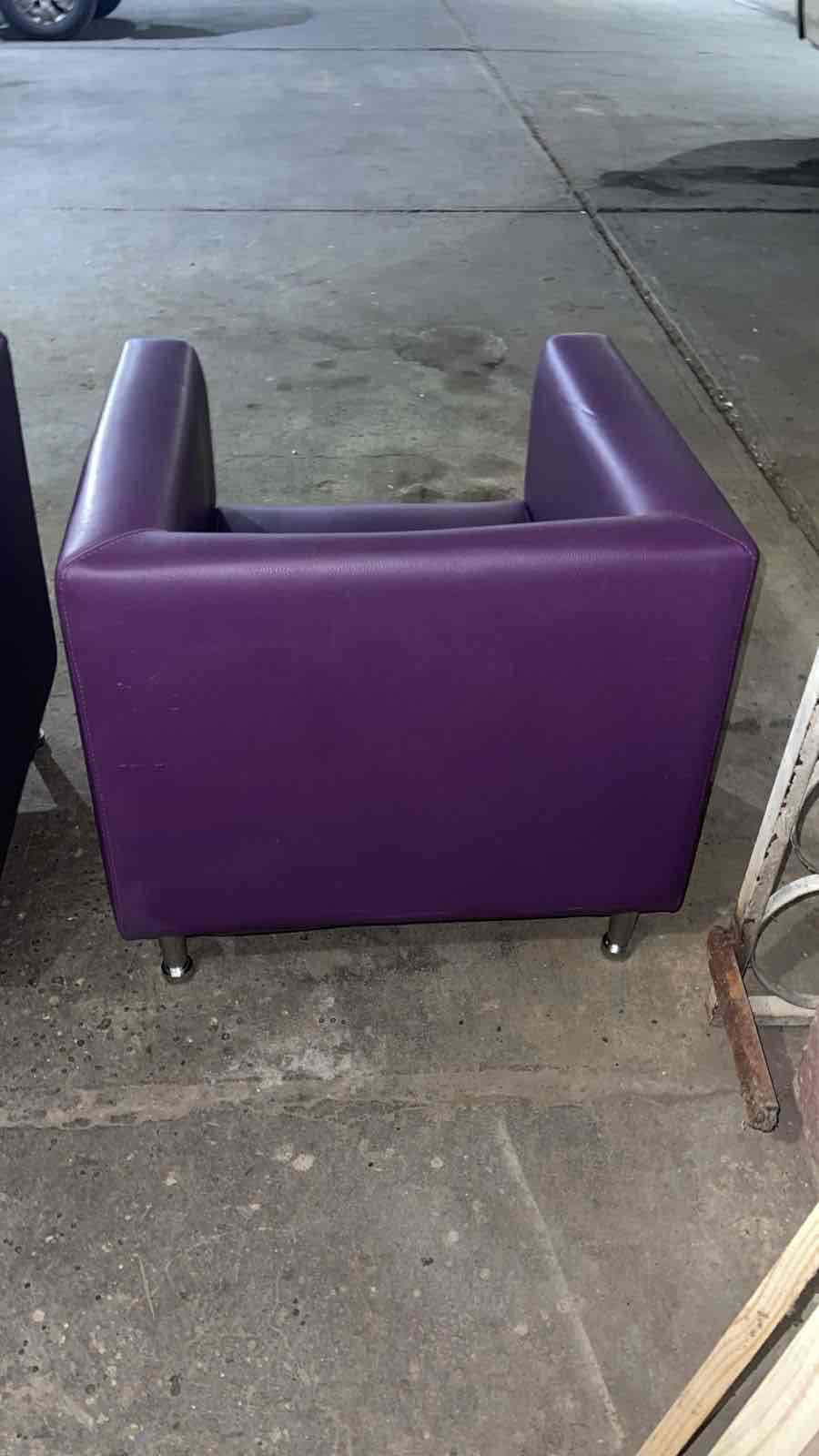 Sillón púrpura moderno - 1