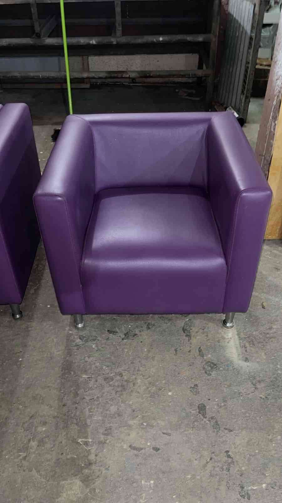 Sillón púrpura moderno - 6