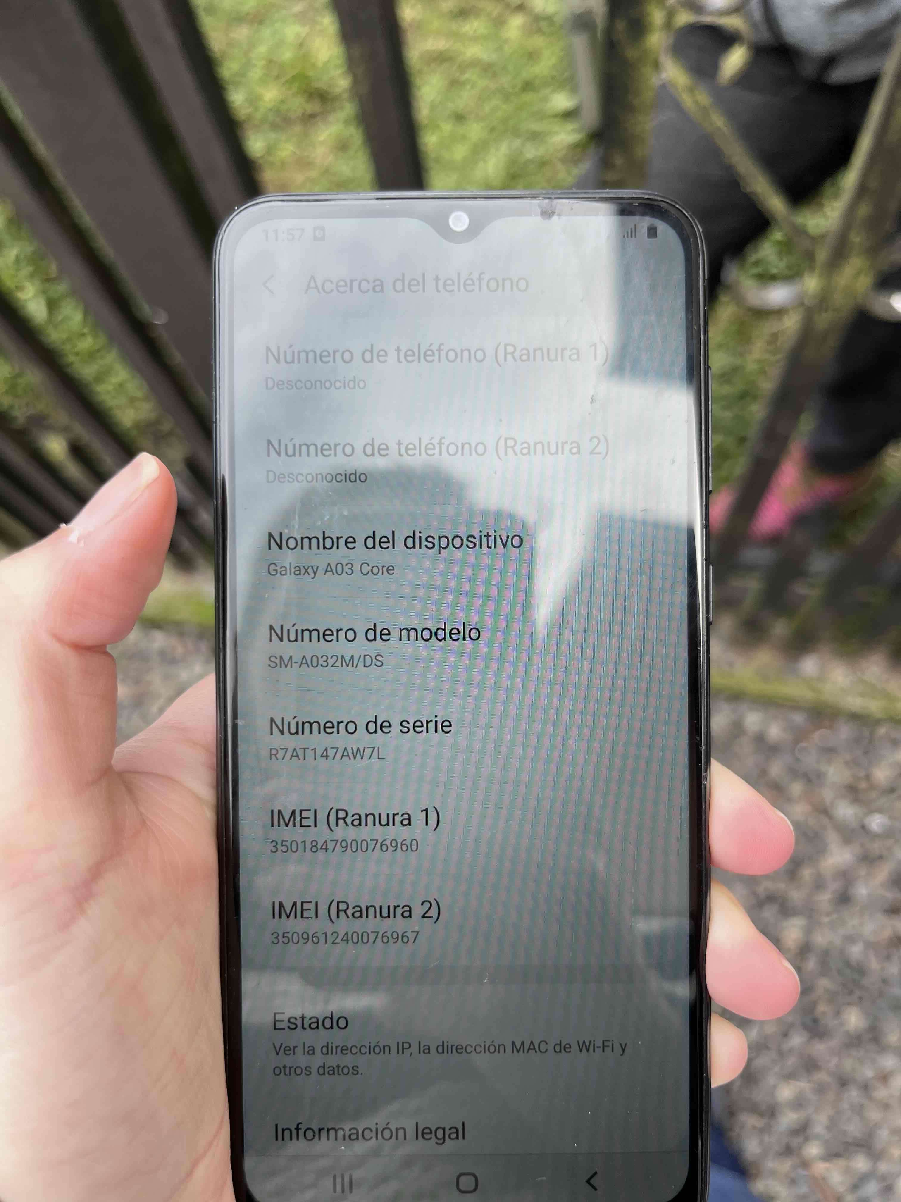 Samsung Galaxy A03 Core Negro - miniatura 1