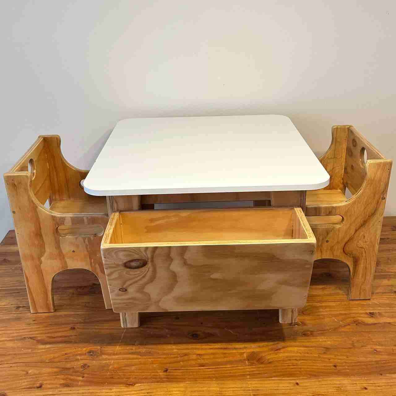 Juego de mueble infantil de madera - miniatura 6