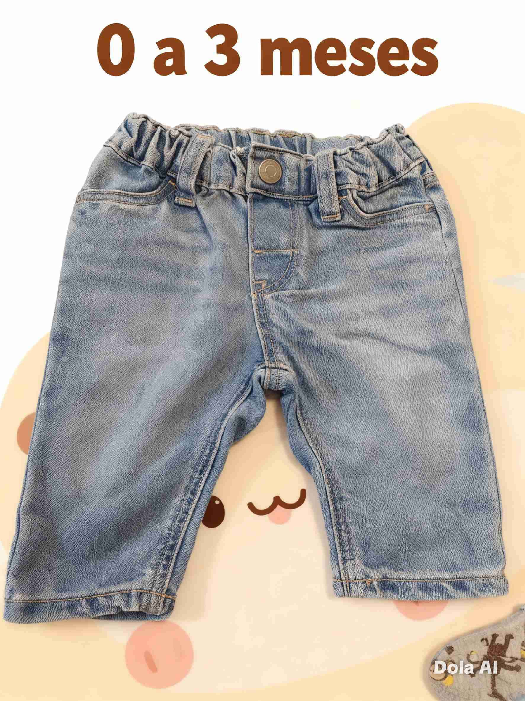 Enterito bebé azul con dinosaurio - miniatura 6