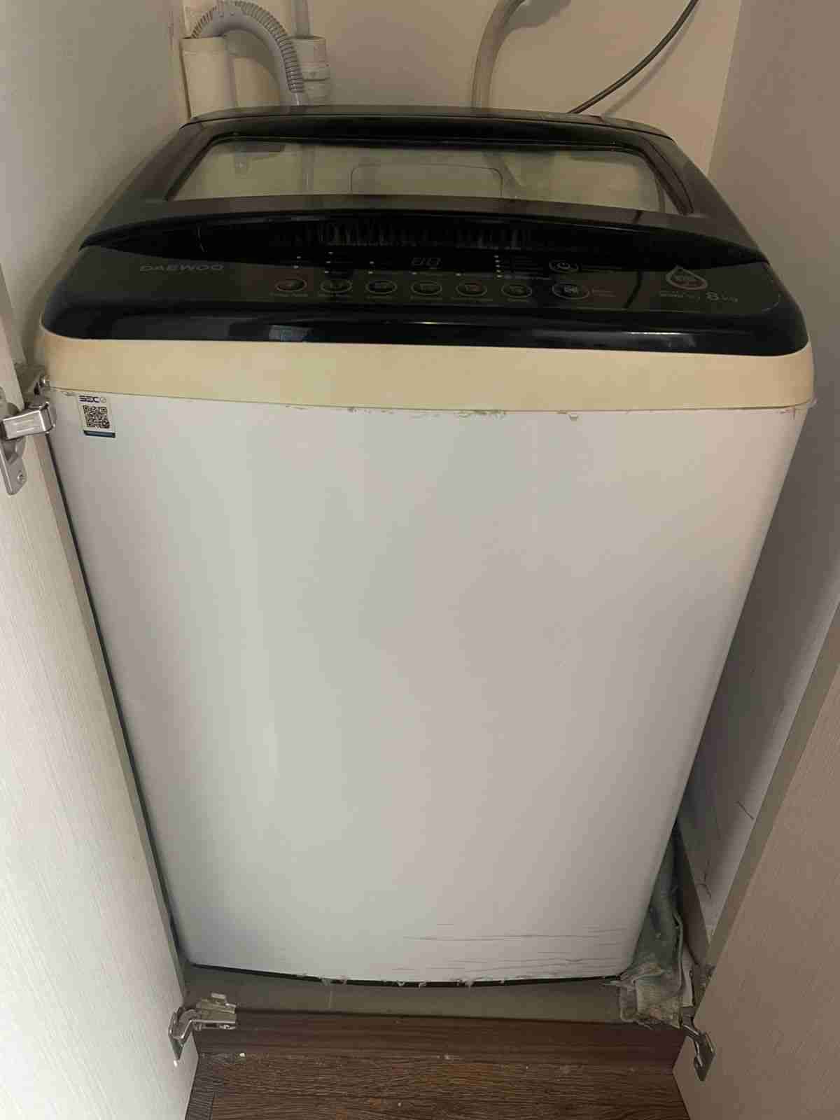 Lavadora Daewoo 8kg - 1