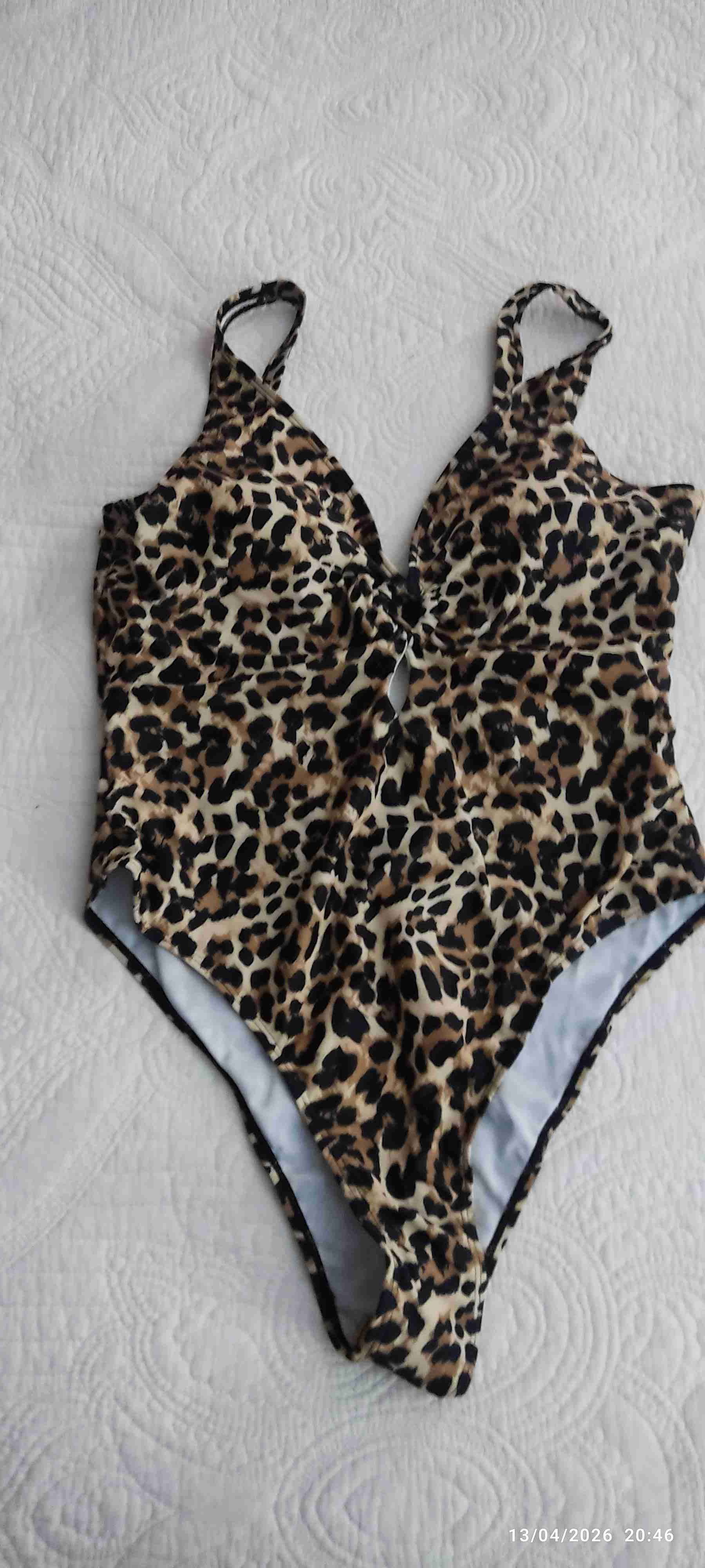 Traje de baño estampado animal print - 1