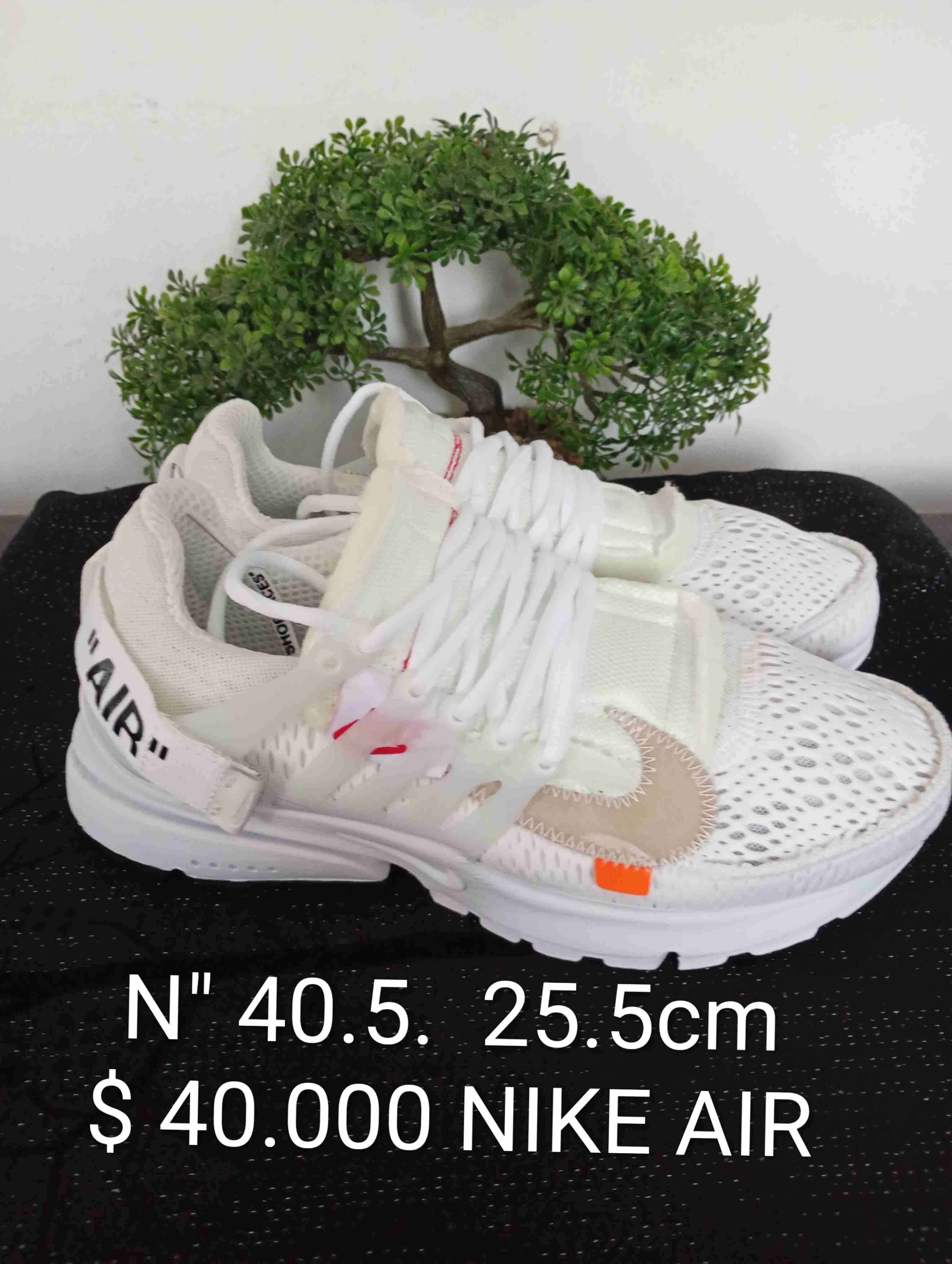 Zapatillas blancas Nike Air - miniatura 1