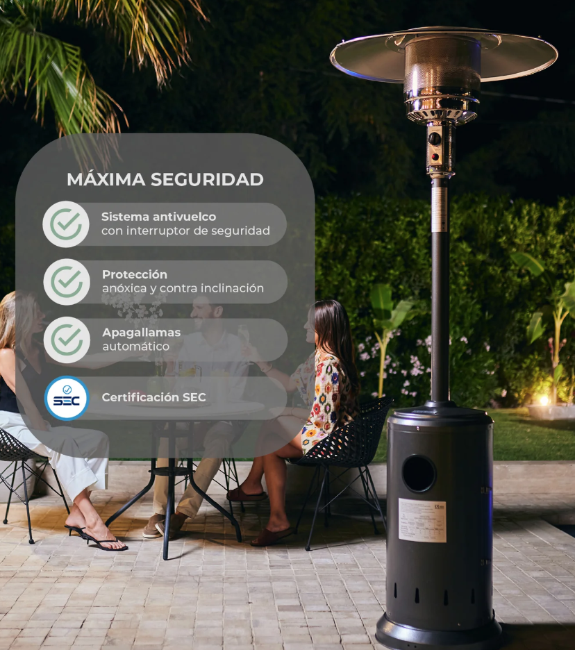 Estufa Exterior Terraza Sin Uso - 4